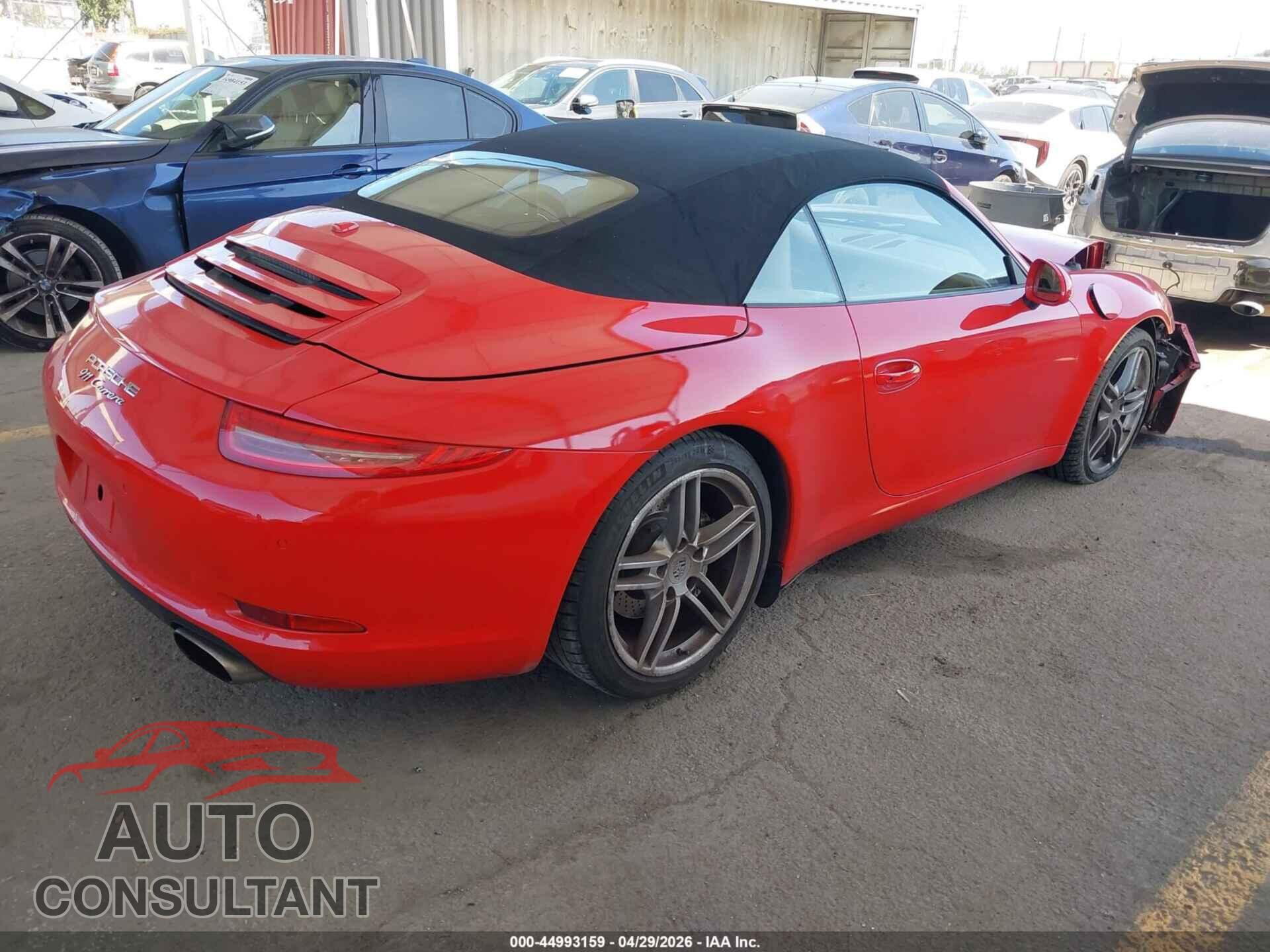 PORSCHE 911 2016 - WP0CA2A95GS141079
