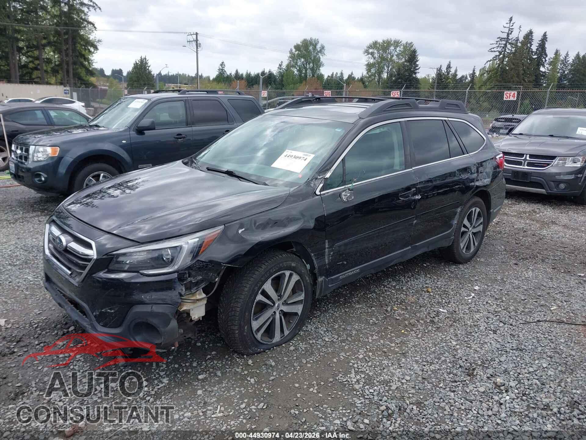 SUBARU OUTBACK 2018 - 4S4BSENC4J3220580