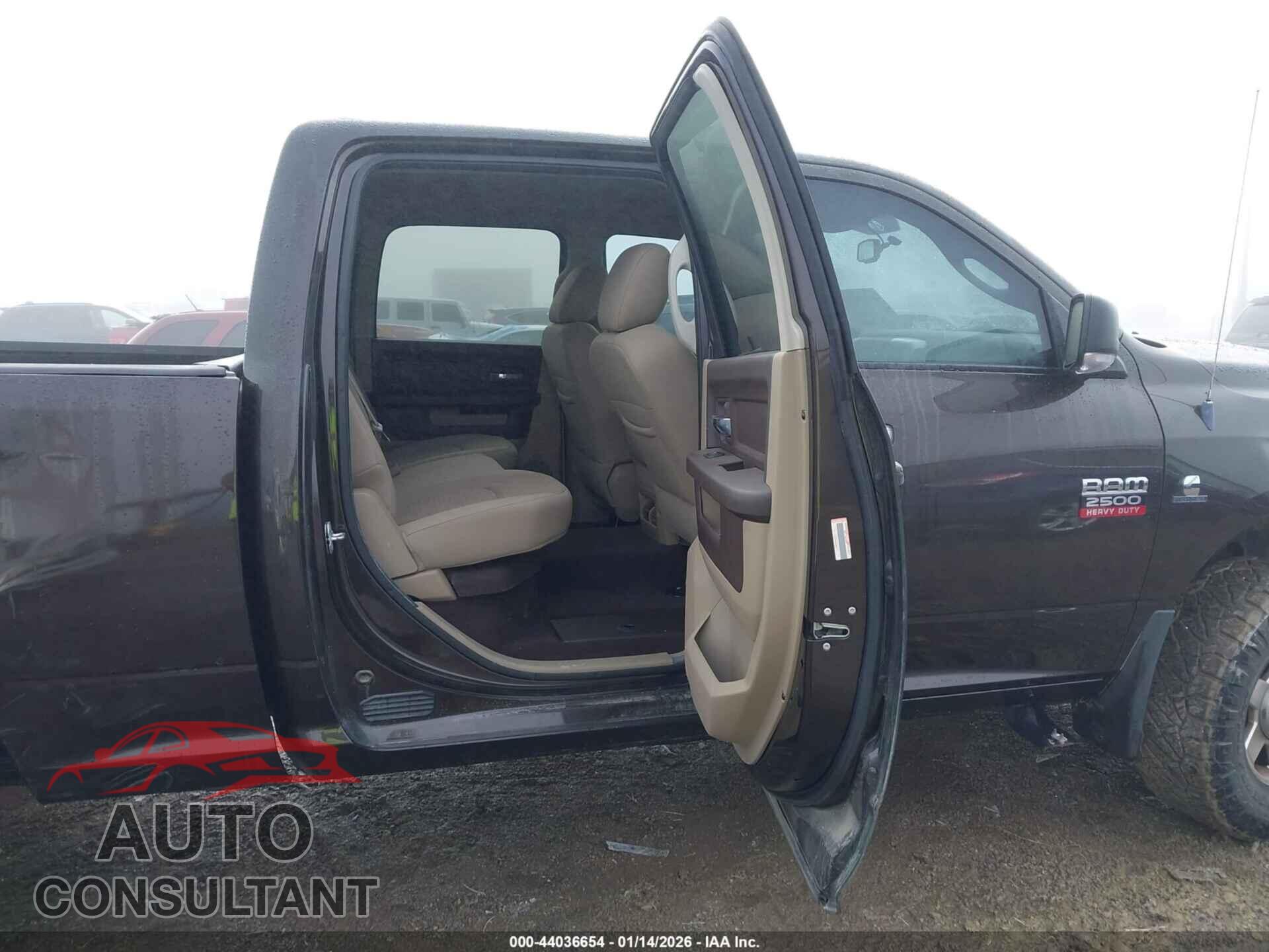 DODGE RAM 2500 2010 - 3D7UT2CL4AG123913