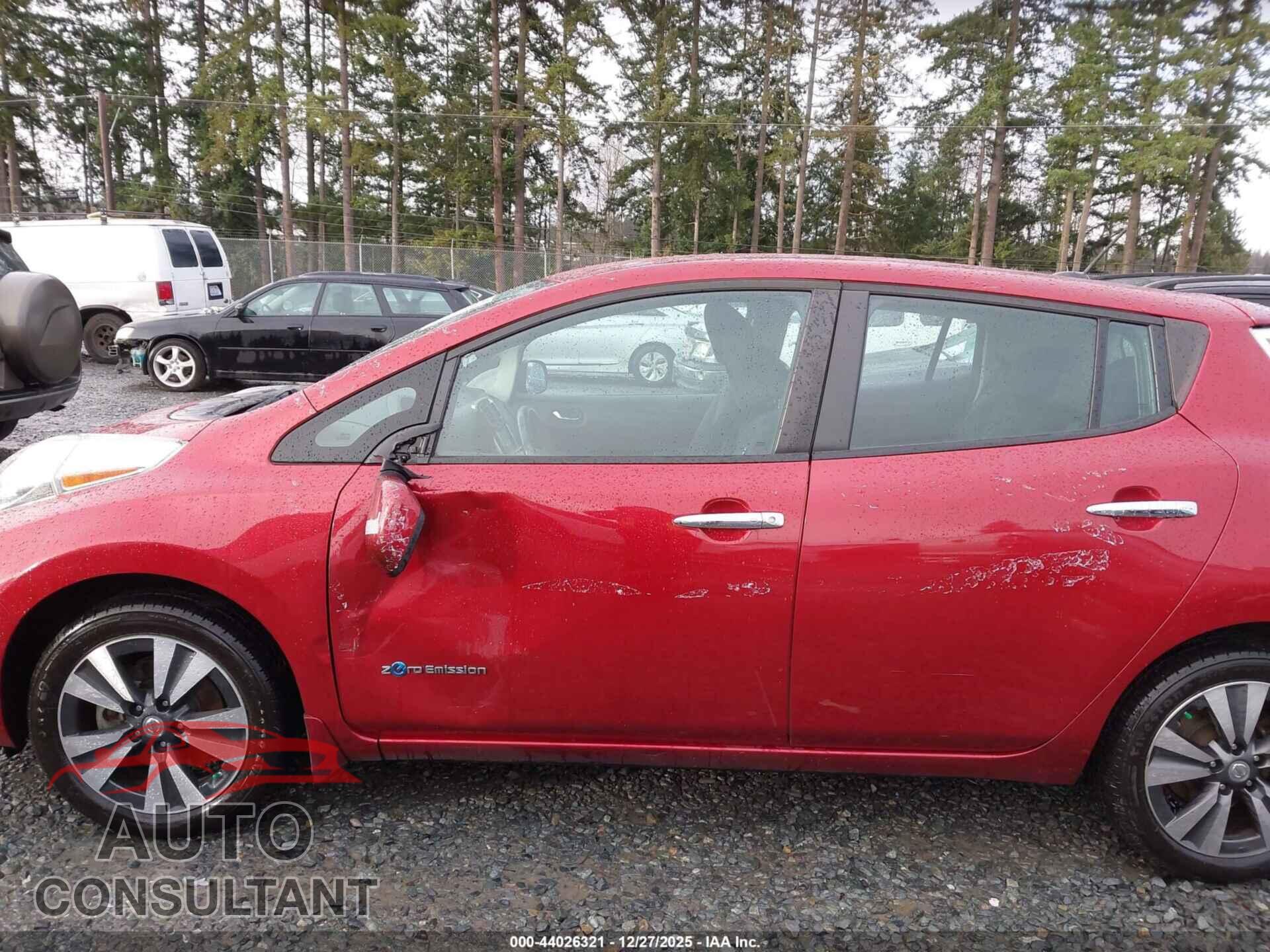 NISSAN LEAF 2015 - 1N4AZ0CP2FC327760