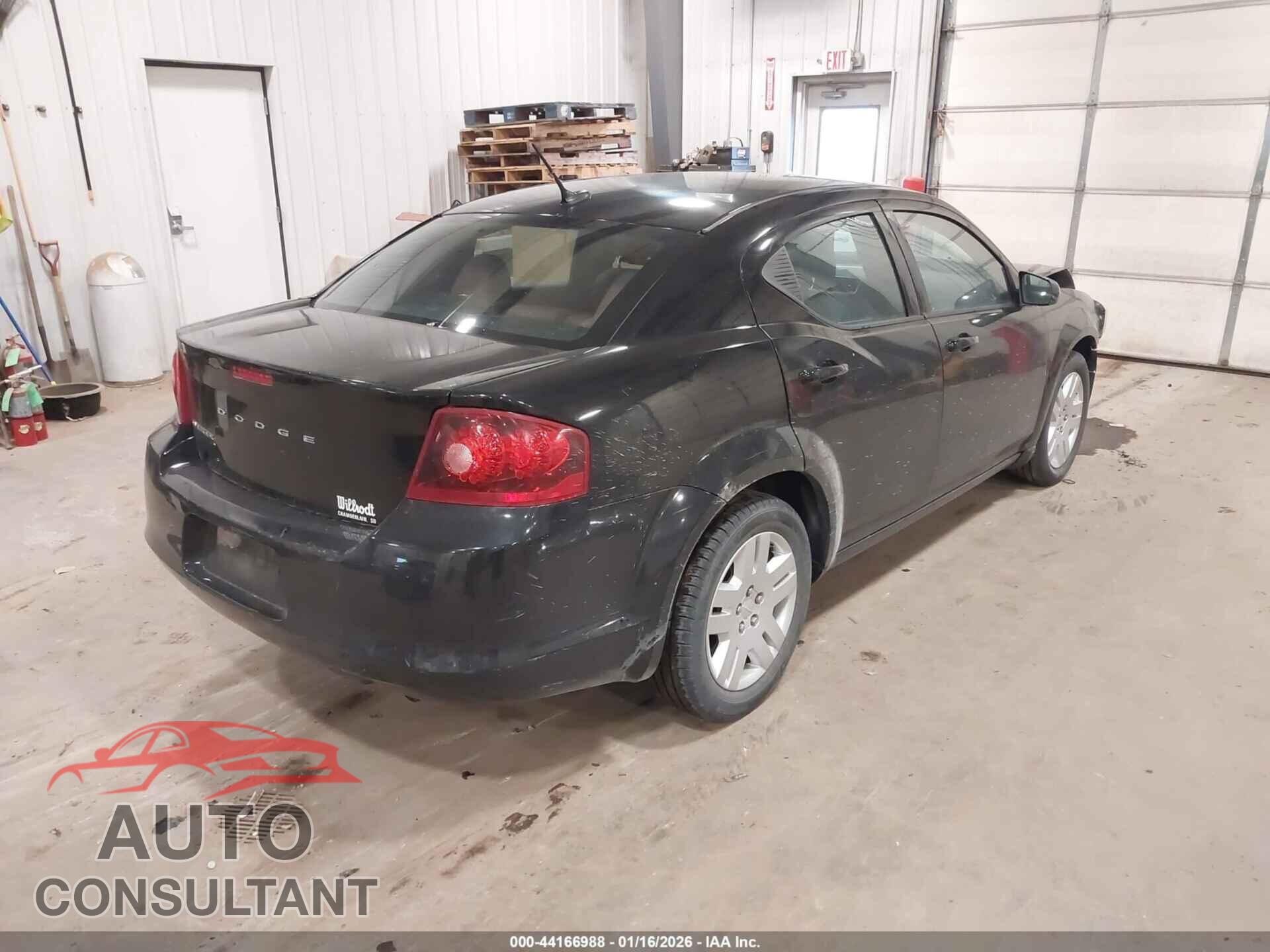 DODGE AVENGER 2012 - 1C3CDZAB1CN111061
