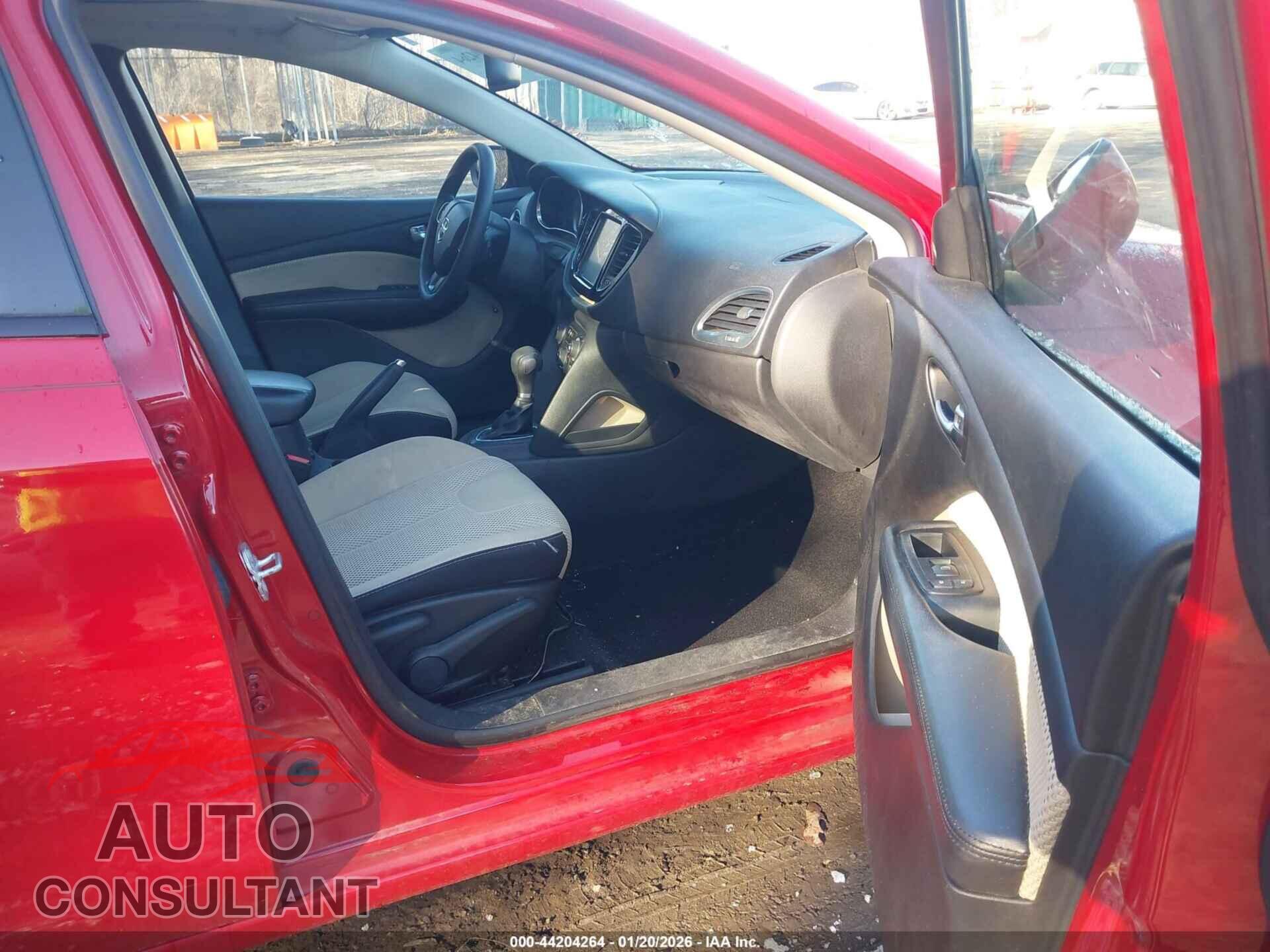 DODGE DART 2014 - 1C3CDFBB6ED668974