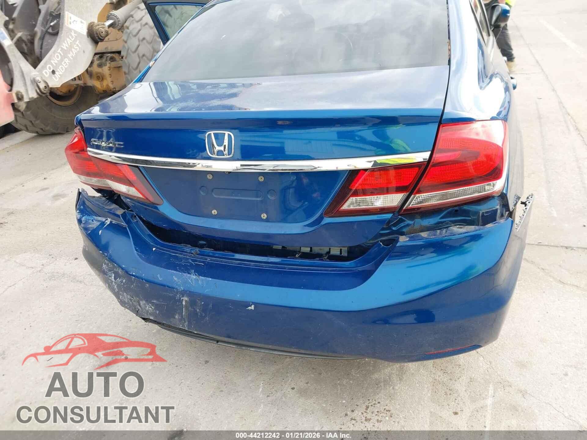 HONDA CIVIC 2014 - 19XFB2F53EE012502