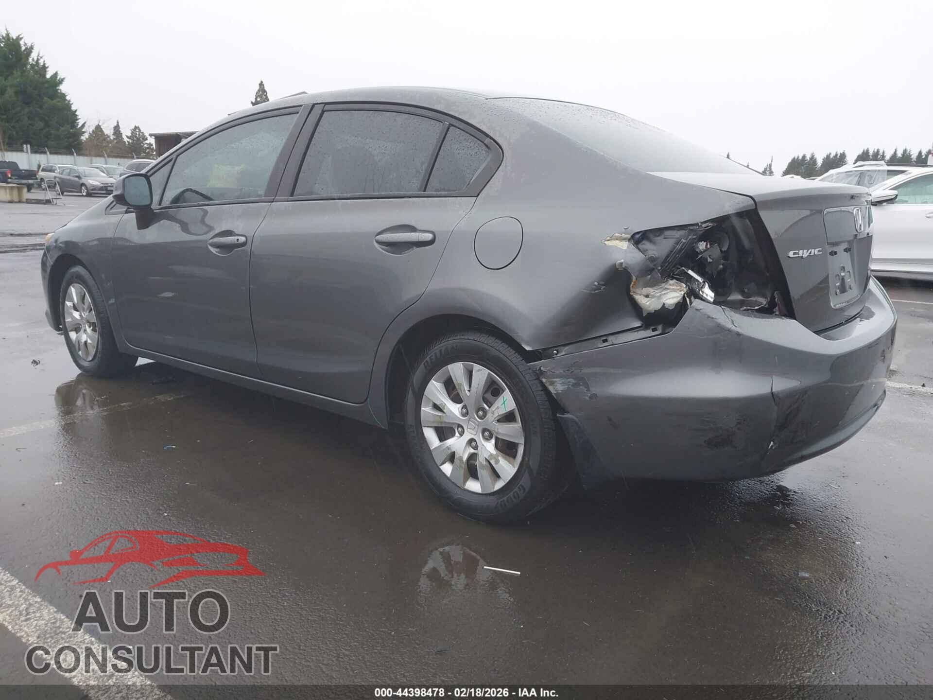 HONDA CIVIC 2012 - 2HGFB2F53CH586388