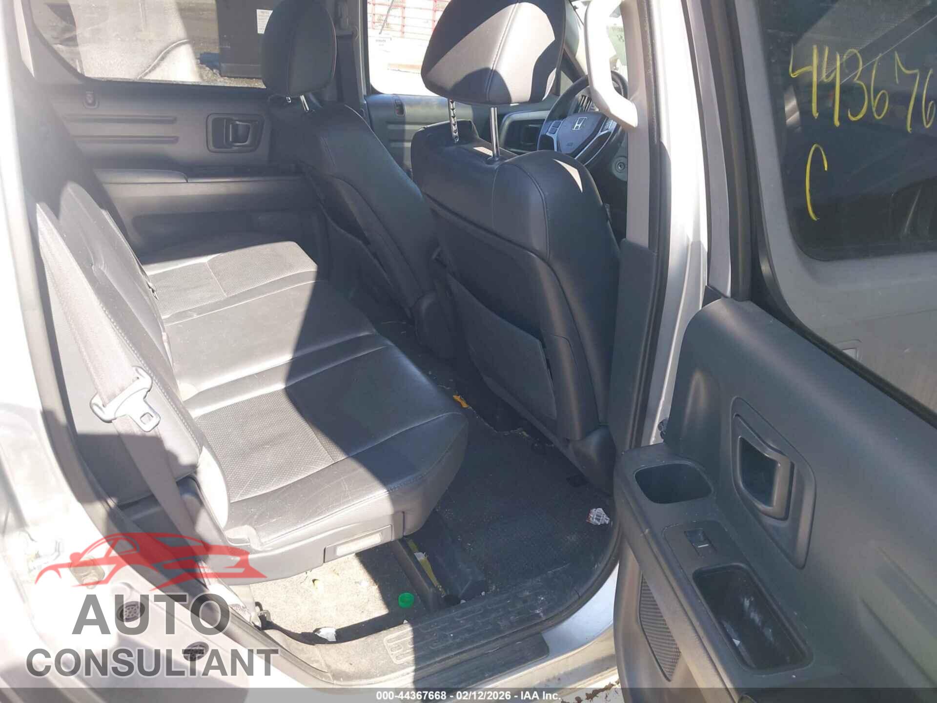 HONDA RIDGELINE 2011 - 5FPYK1F53BB452803