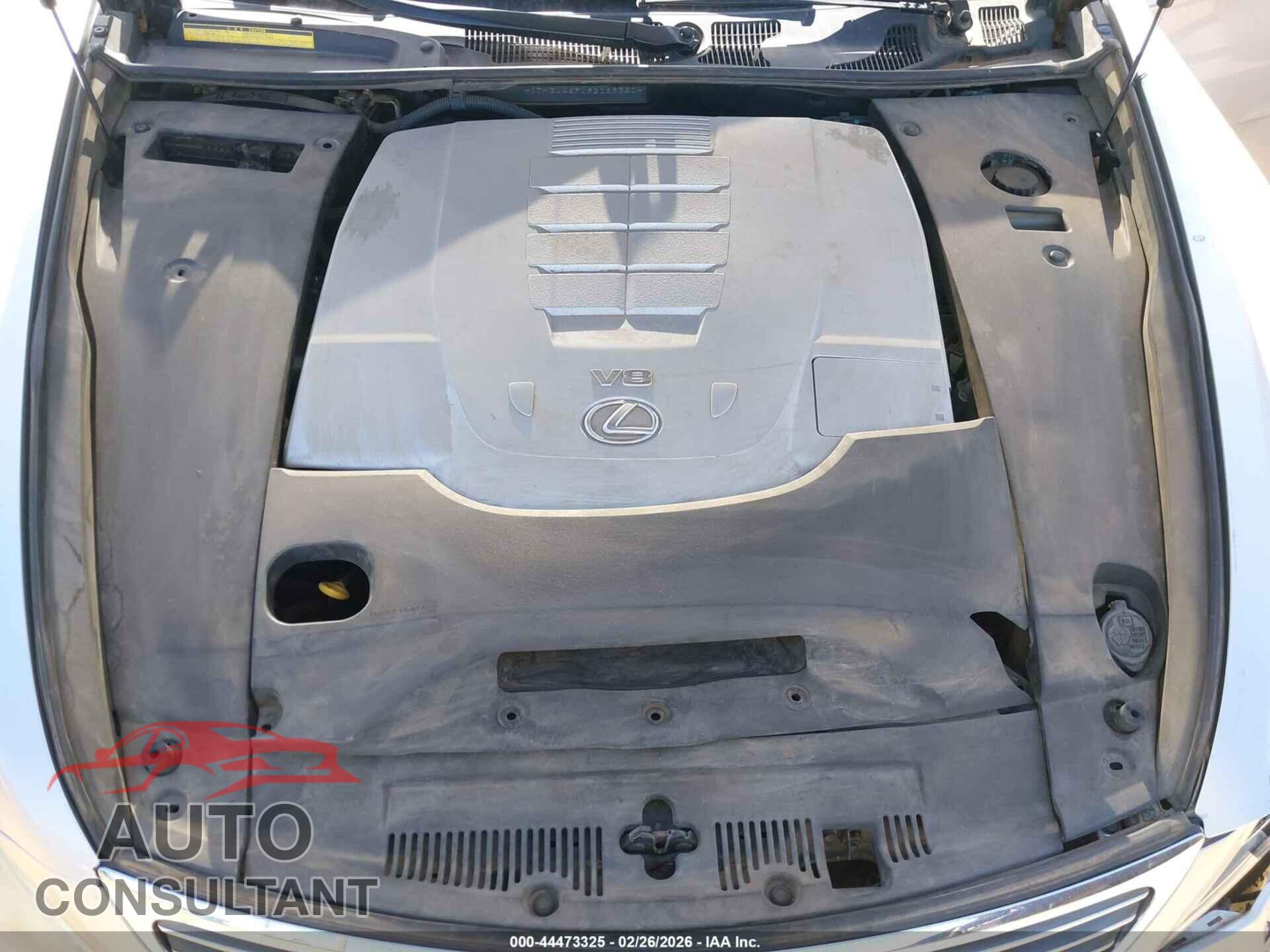 LEXUS LS 460 2009 - JTHBL46F195088350
