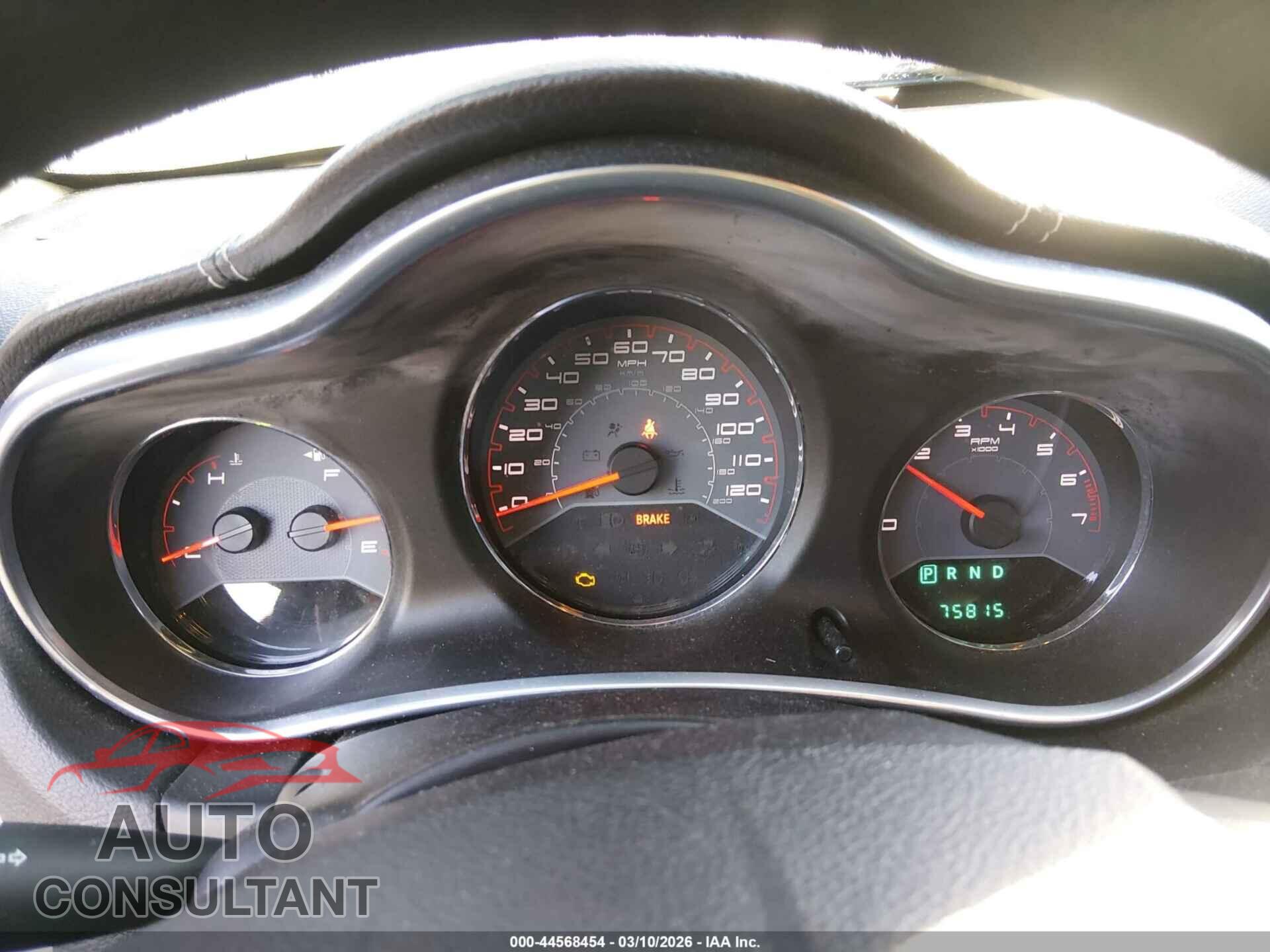 DODGE AVENGER 2012 - 1C3CDZAGXCN314607
