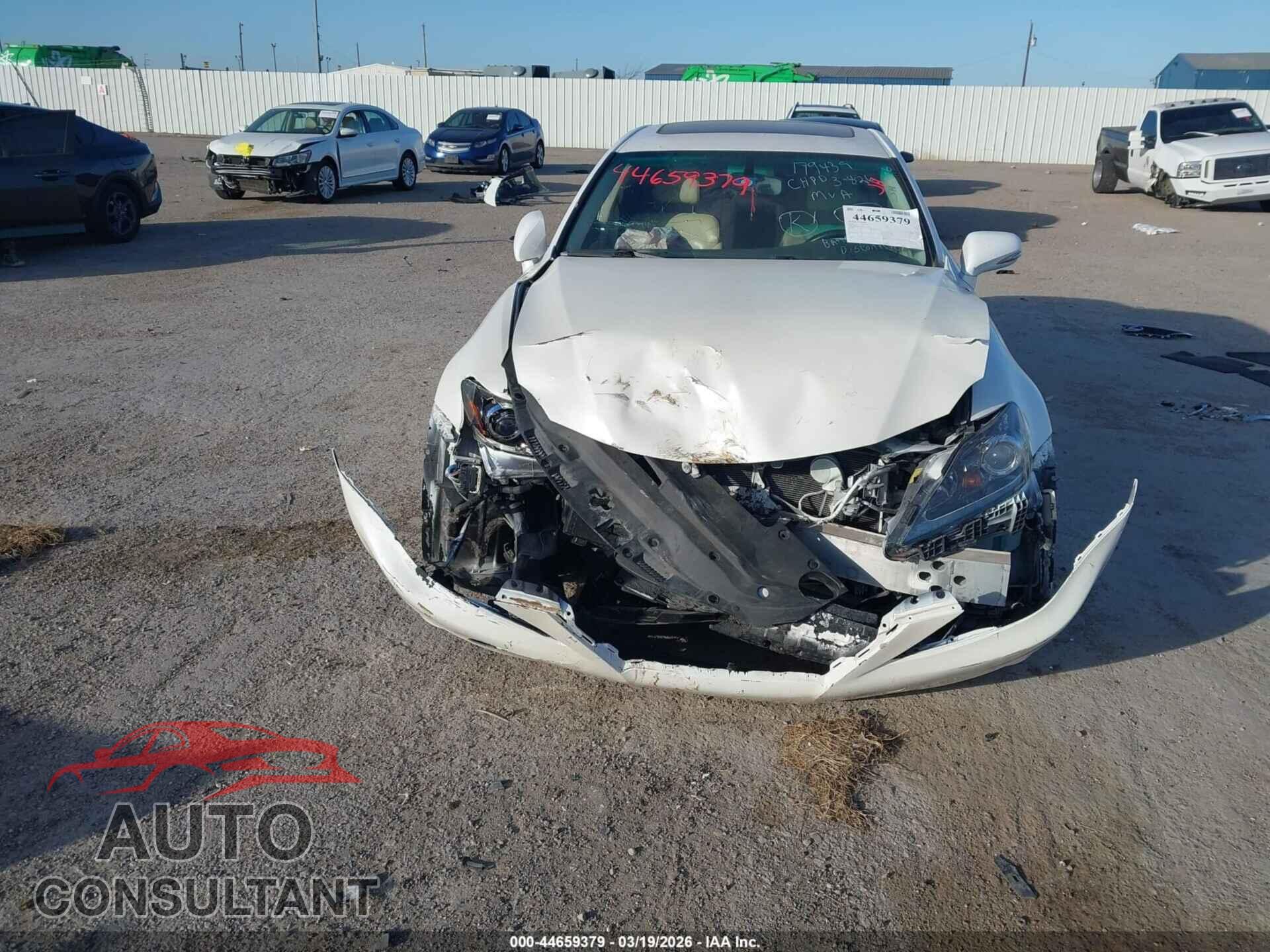 LEXUS IS 250 2013 - JTHBF5C2XD5192388