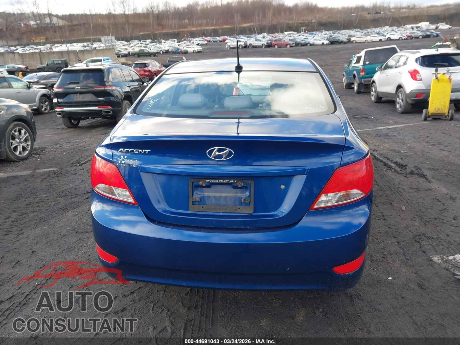HYUNDAI ACCENT 2015 - KMHCT4AE4FU914285
