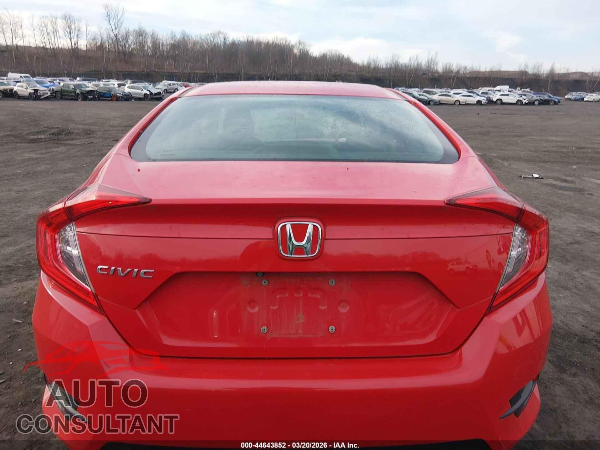 HONDA CIVIC 2016 - 2HGFC2F7XGH566403