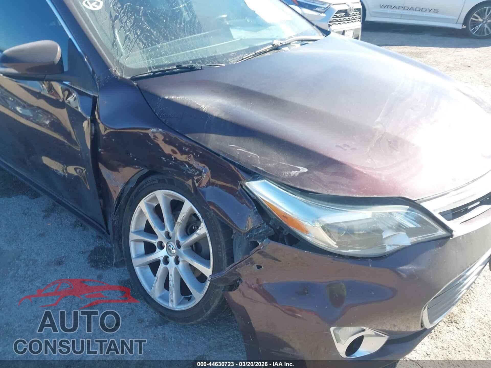 TOYOTA AVALON 2013 - 4T1BK1EB2DU016441