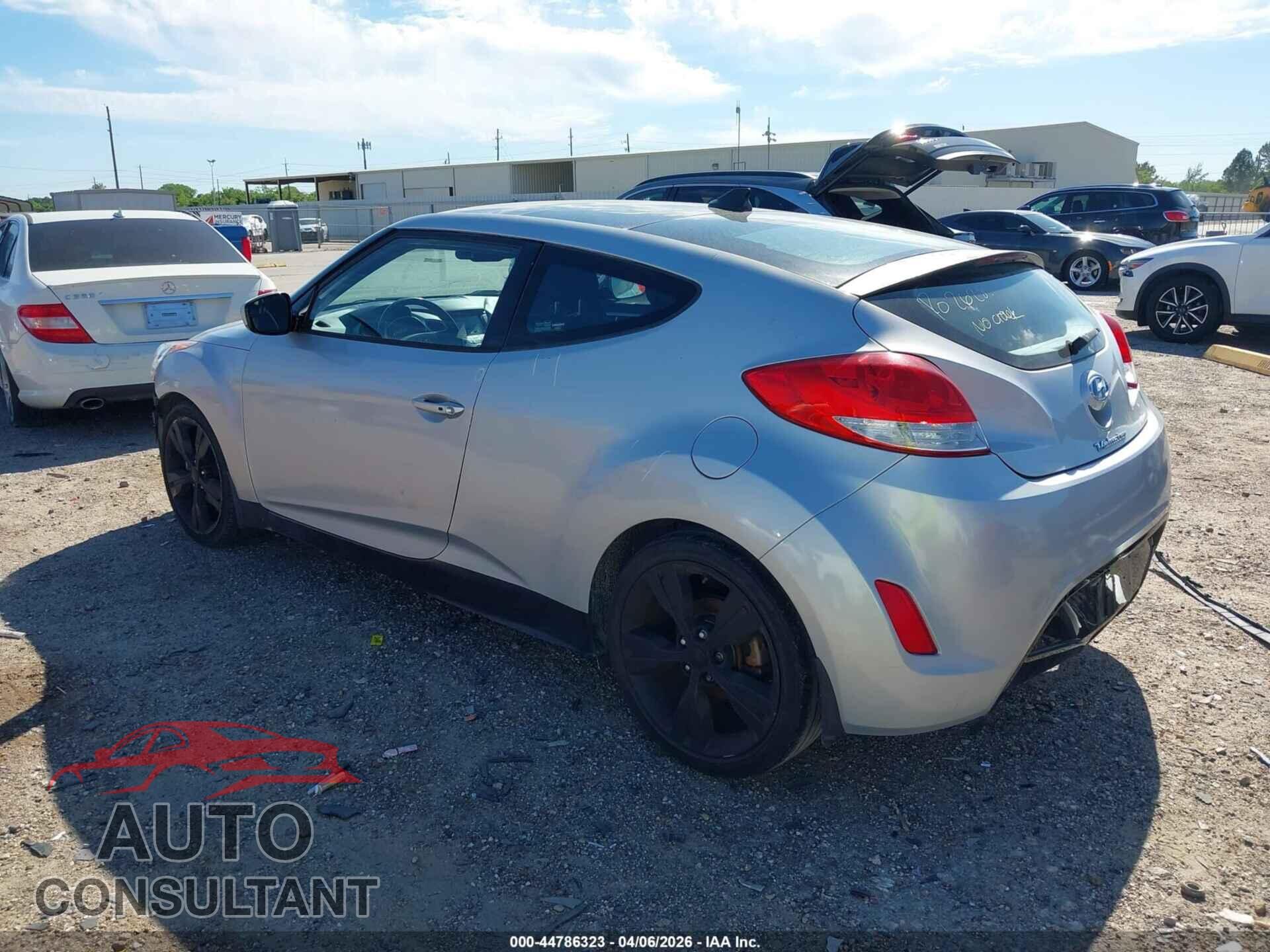 HYUNDAI VELOSTER 2017 - KMHTC6AD2HU314595