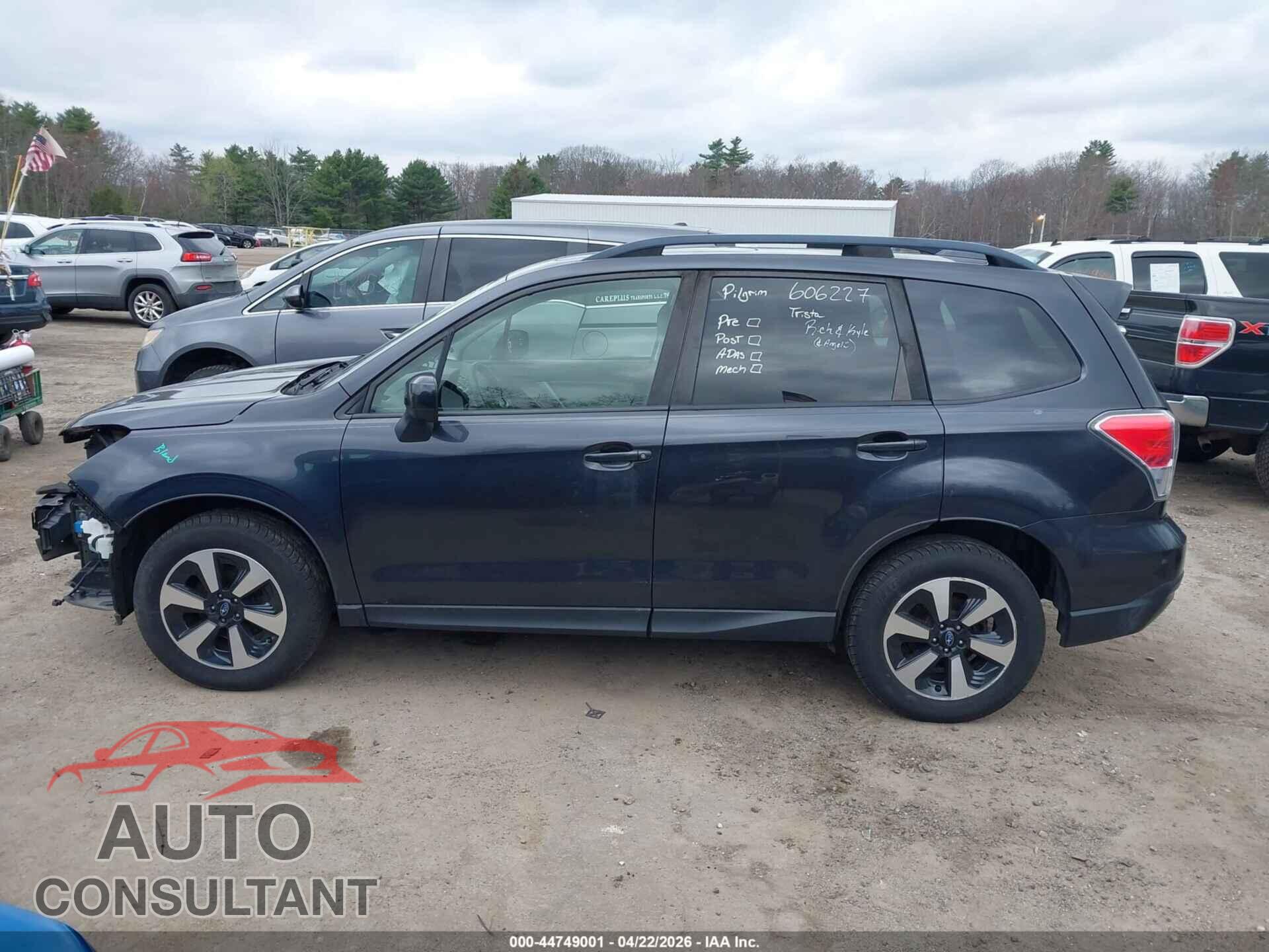 SUBARU FORESTER 2017 - JF2SJAGC2HH462778