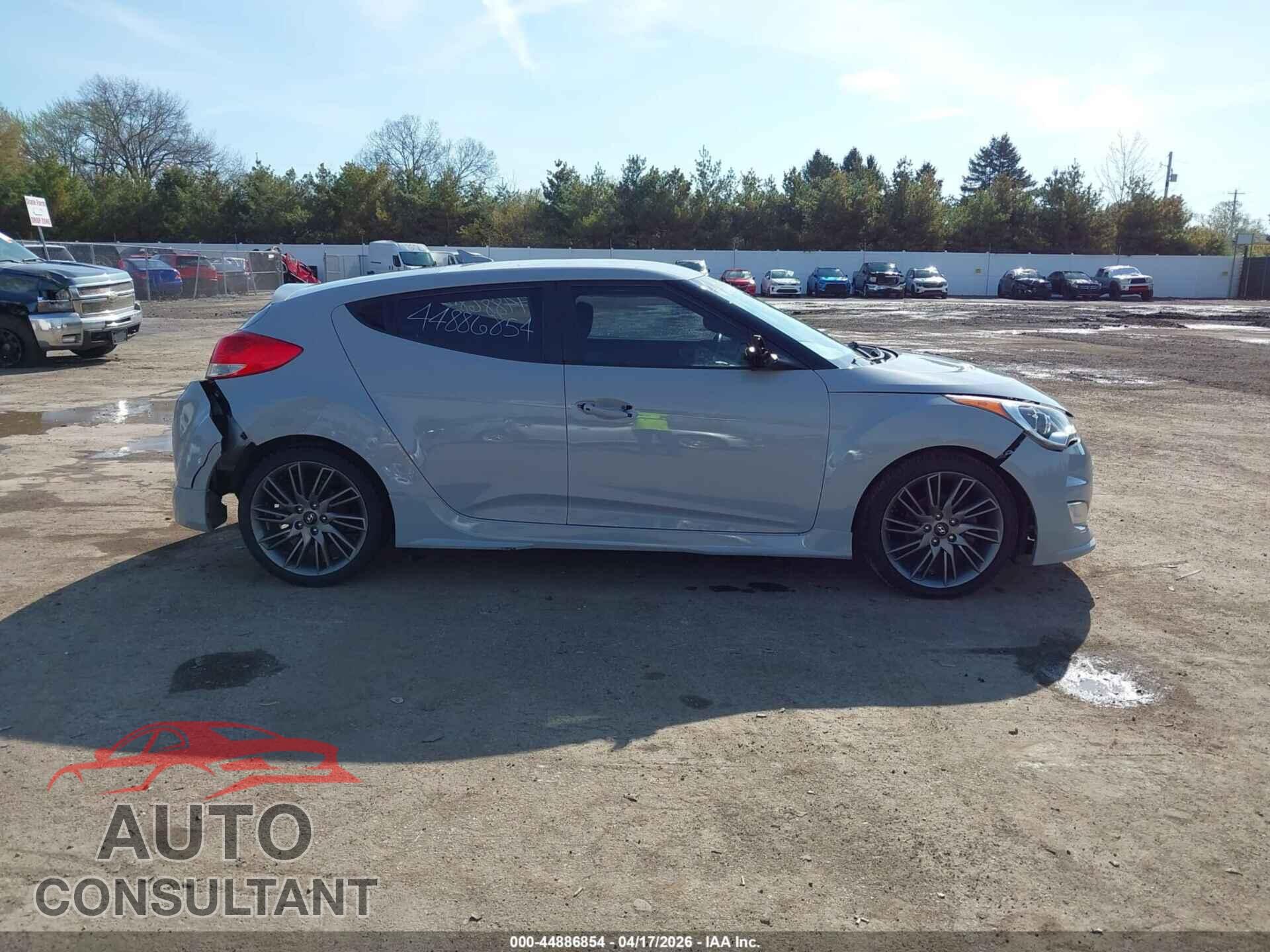 HYUNDAI VELOSTER 2013 - KMHTC6AD5DU161429