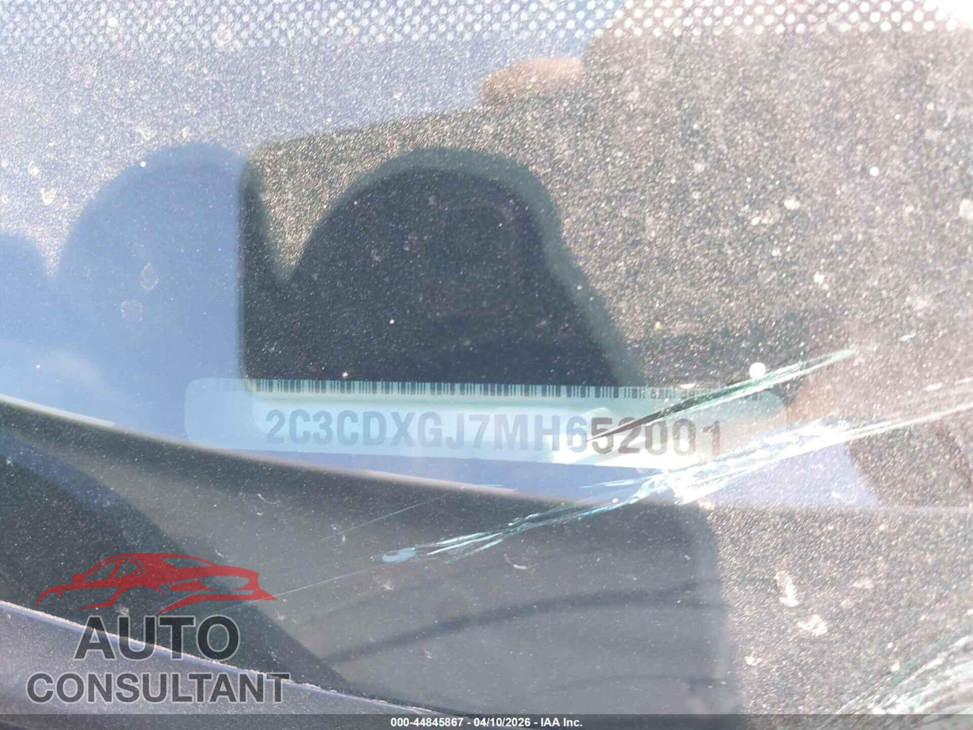 DODGE CHARGER 2021 - 2C3CDXGJ7MH652001