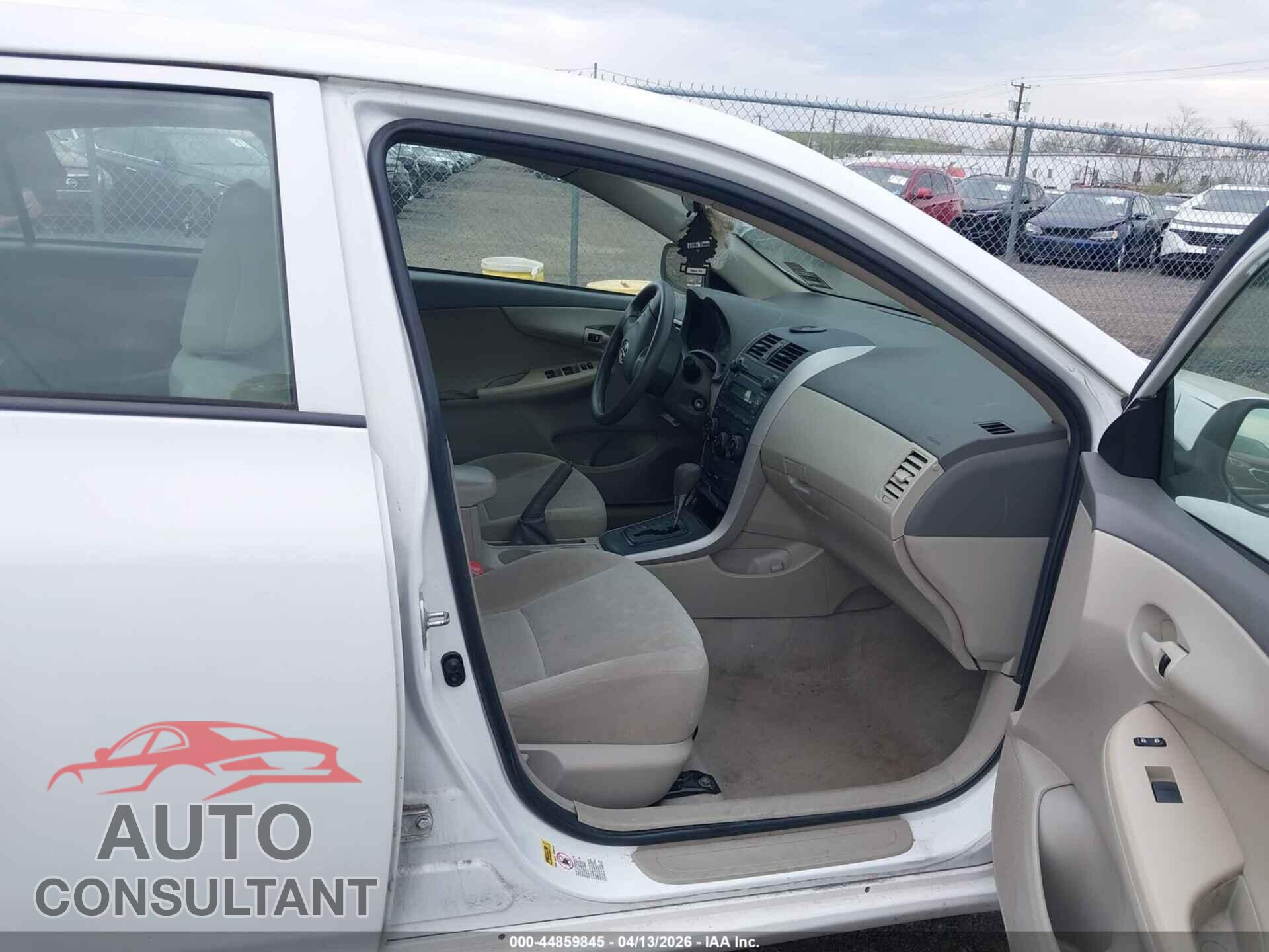TOYOTA COROLLA 2009 - 2T1BU40E19C116746