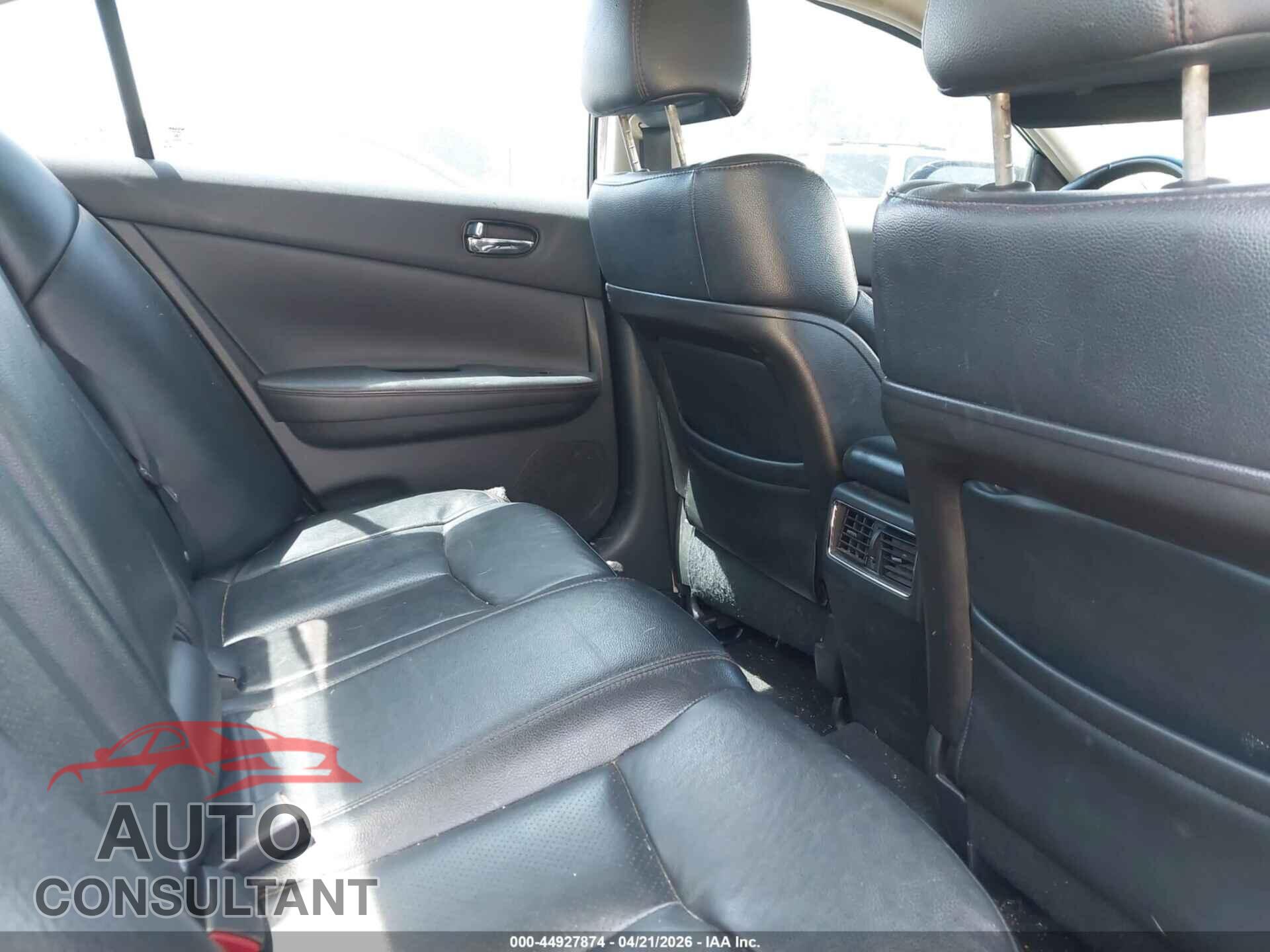 NISSAN MAXIMA 2011 - 1N4AA5AP5BC866133