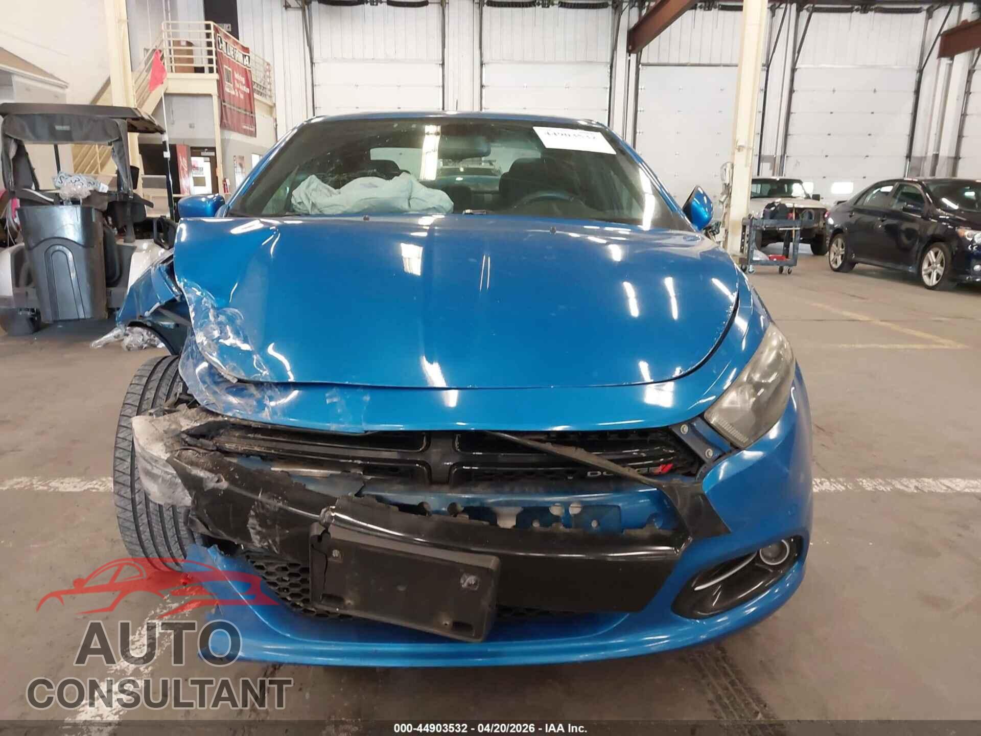 DODGE DART 2015 - 1C3CDFBB9FD330891