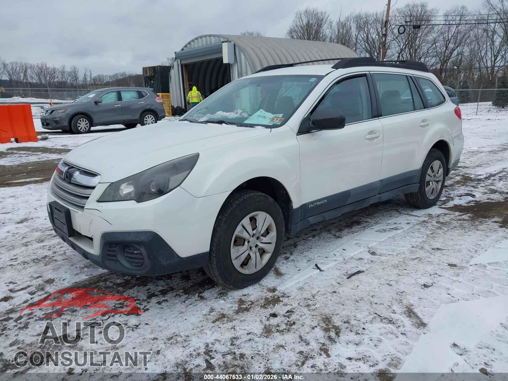 SUBARU OUTBACK 2014 - 4S4BRBACXE3204308