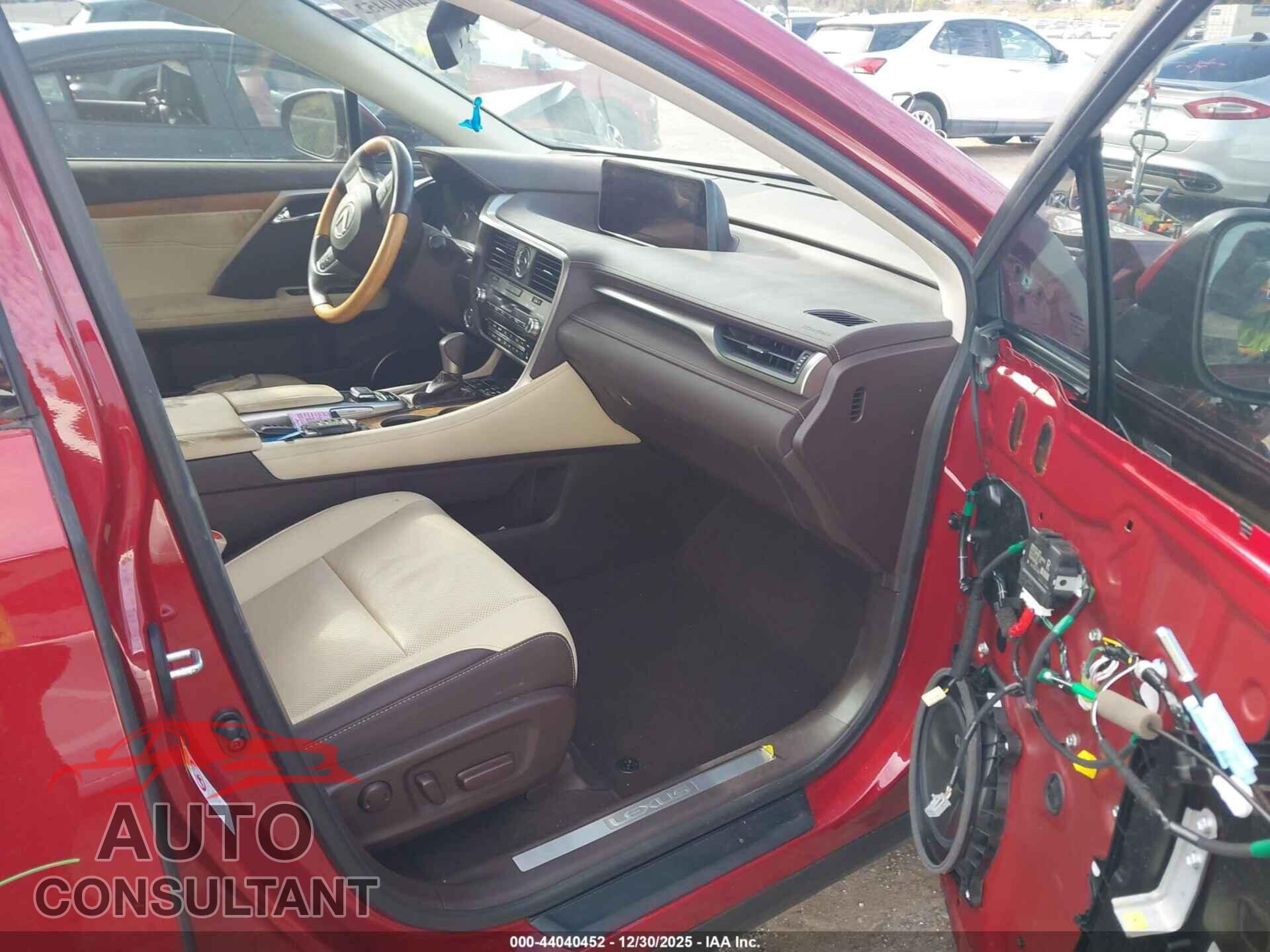 LEXUS RX 350 2017 - 2T2ZZMCA1HC045440