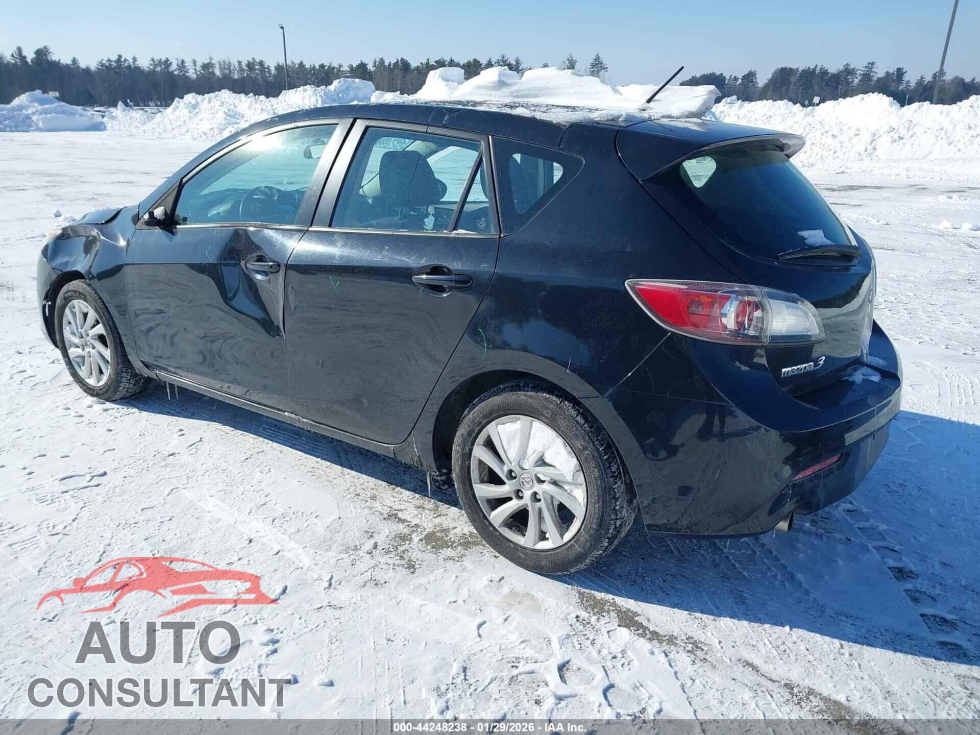 MAZDA MAZDA3 2012 - JM1BL1L85C1589519