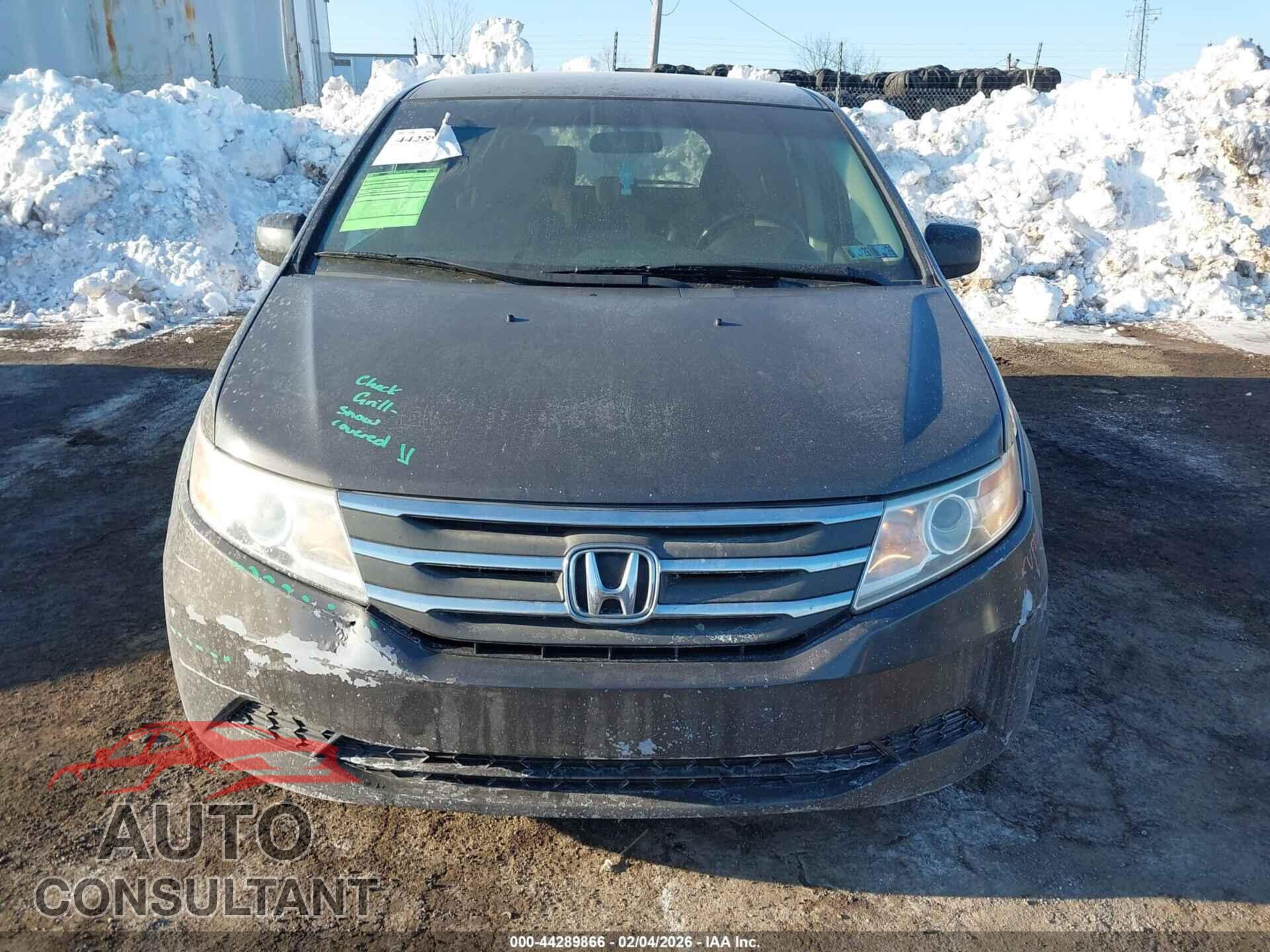 HONDA ODYSSEY 2012 - 5FNRL5H45CB011925