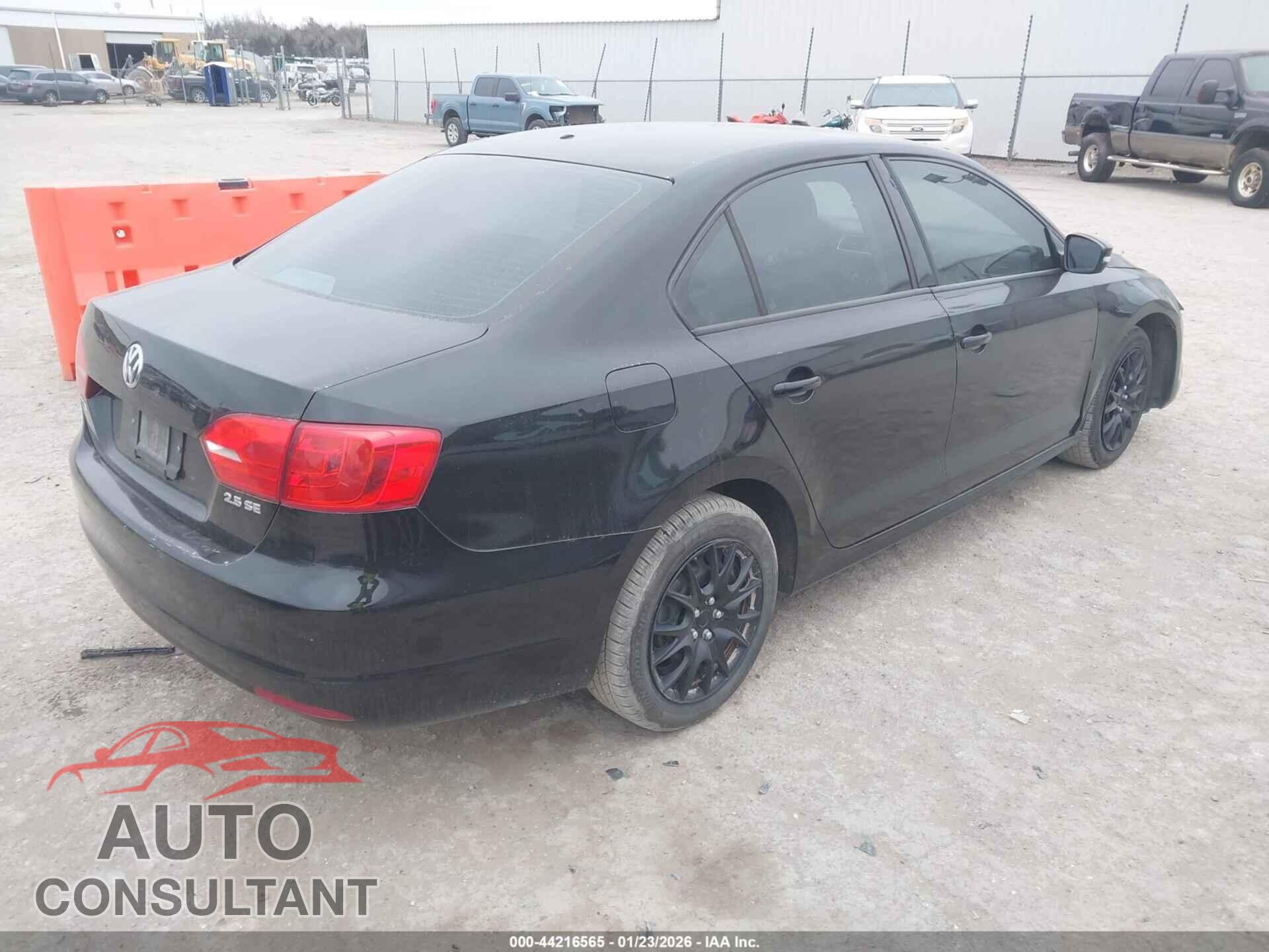 VOLKSWAGEN JETTA 2012 - 3VWDP7AJ7CM332609