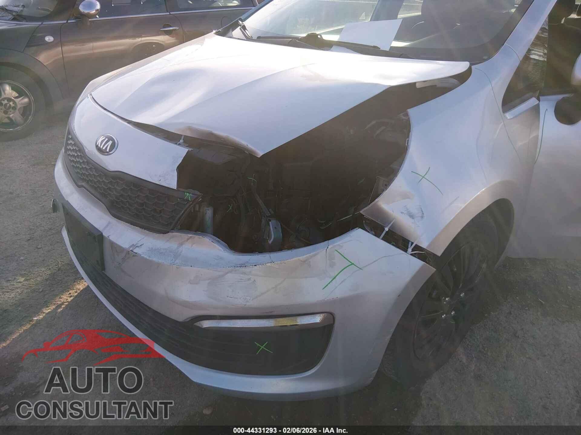KIA RIO 2017 - KNADM4A36H6027232