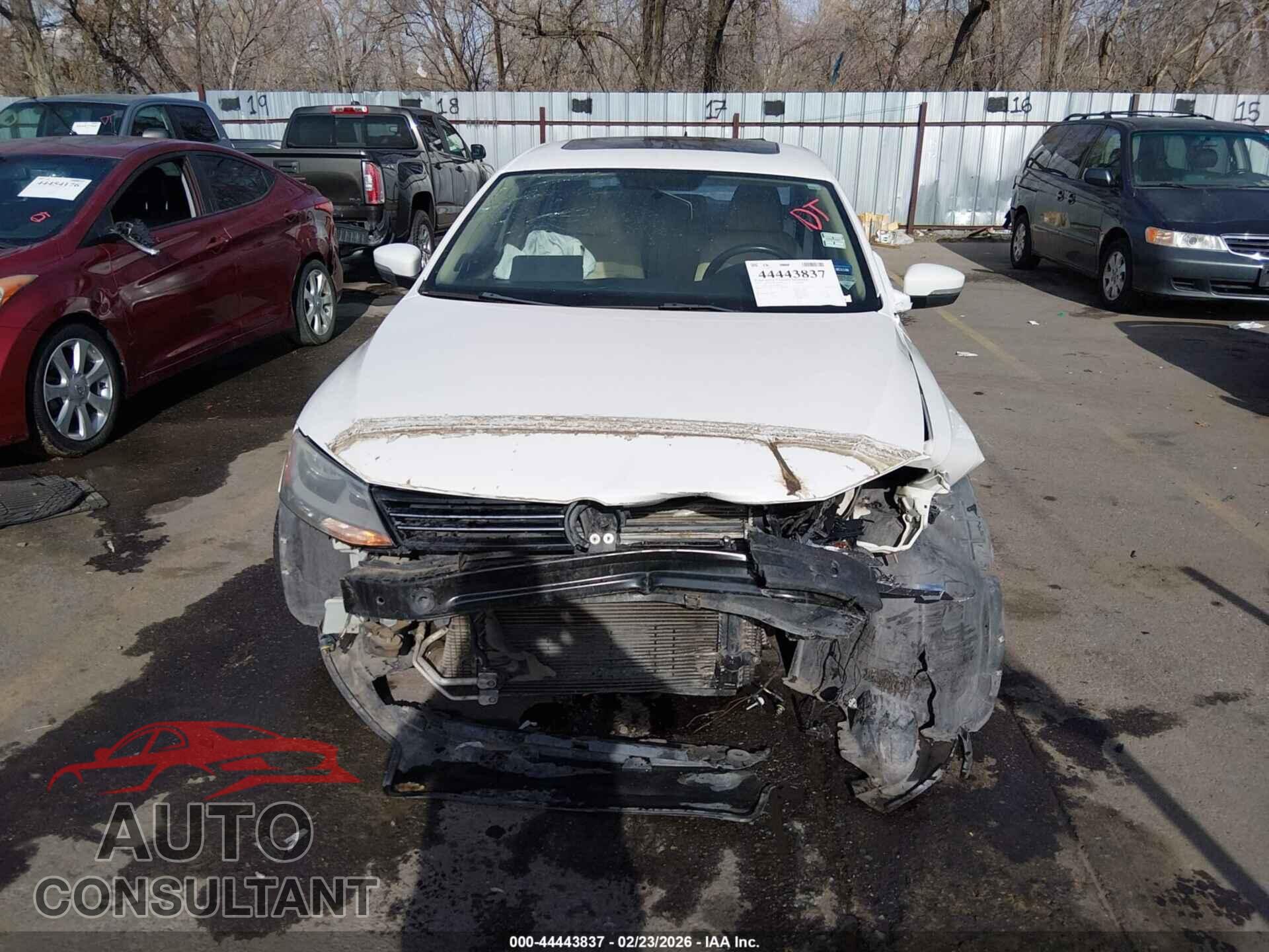 VOLKSWAGEN JETTA 2012 - 3VWLL7AJXCM360556