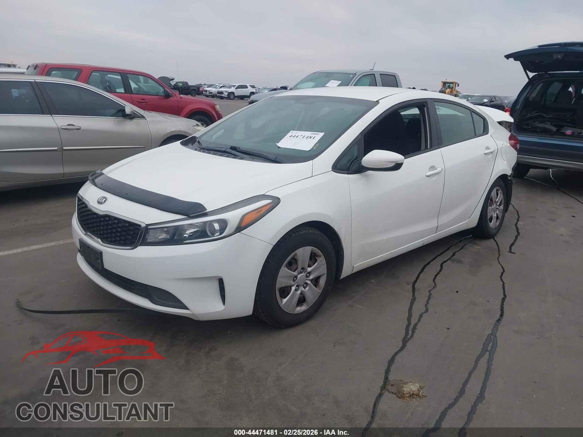 KIA FORTE 2017 - 3KPFK4A76HE069527