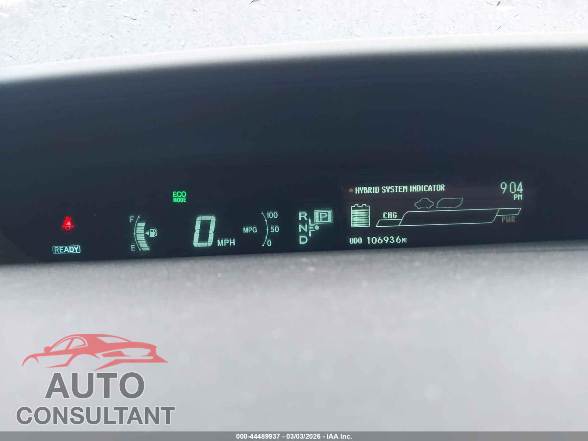 TOYOTA PRIUS 2013 - JTDKN3DU2D5656864