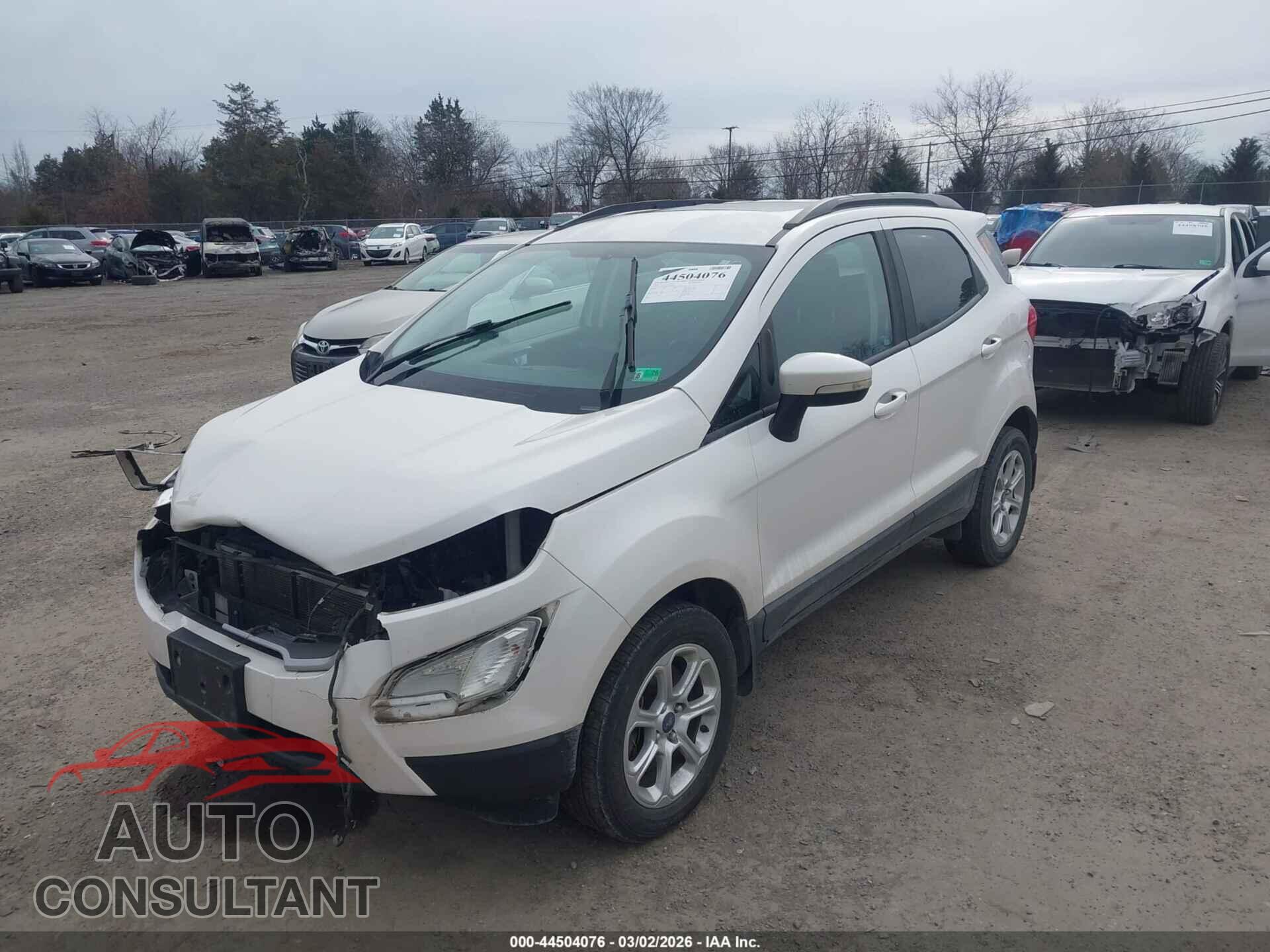 FORD ECOSPORT 2018 - MAJ6P1UL8JC246770
