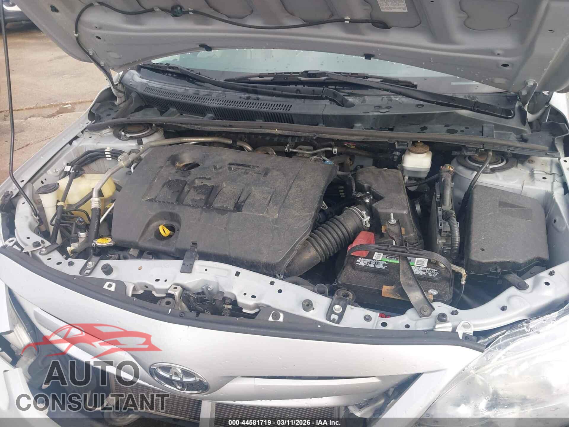 TOYOTA COROLLA 2012 - 2T1BU4EE5CC831173