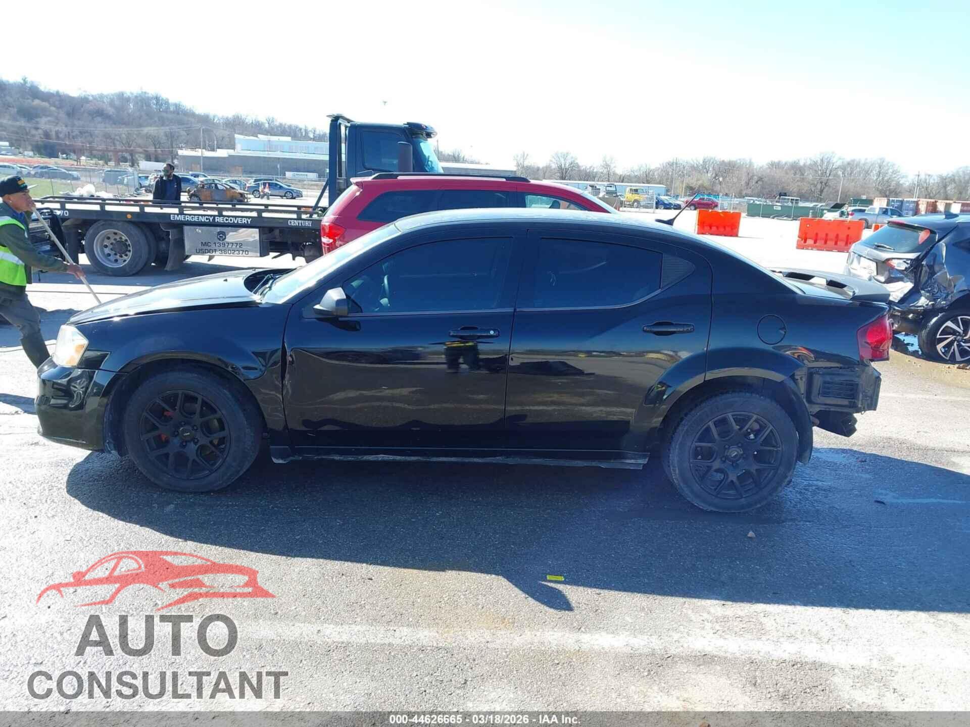 DODGE AVENGER 2012 - 1C3CDZAB6CN311370