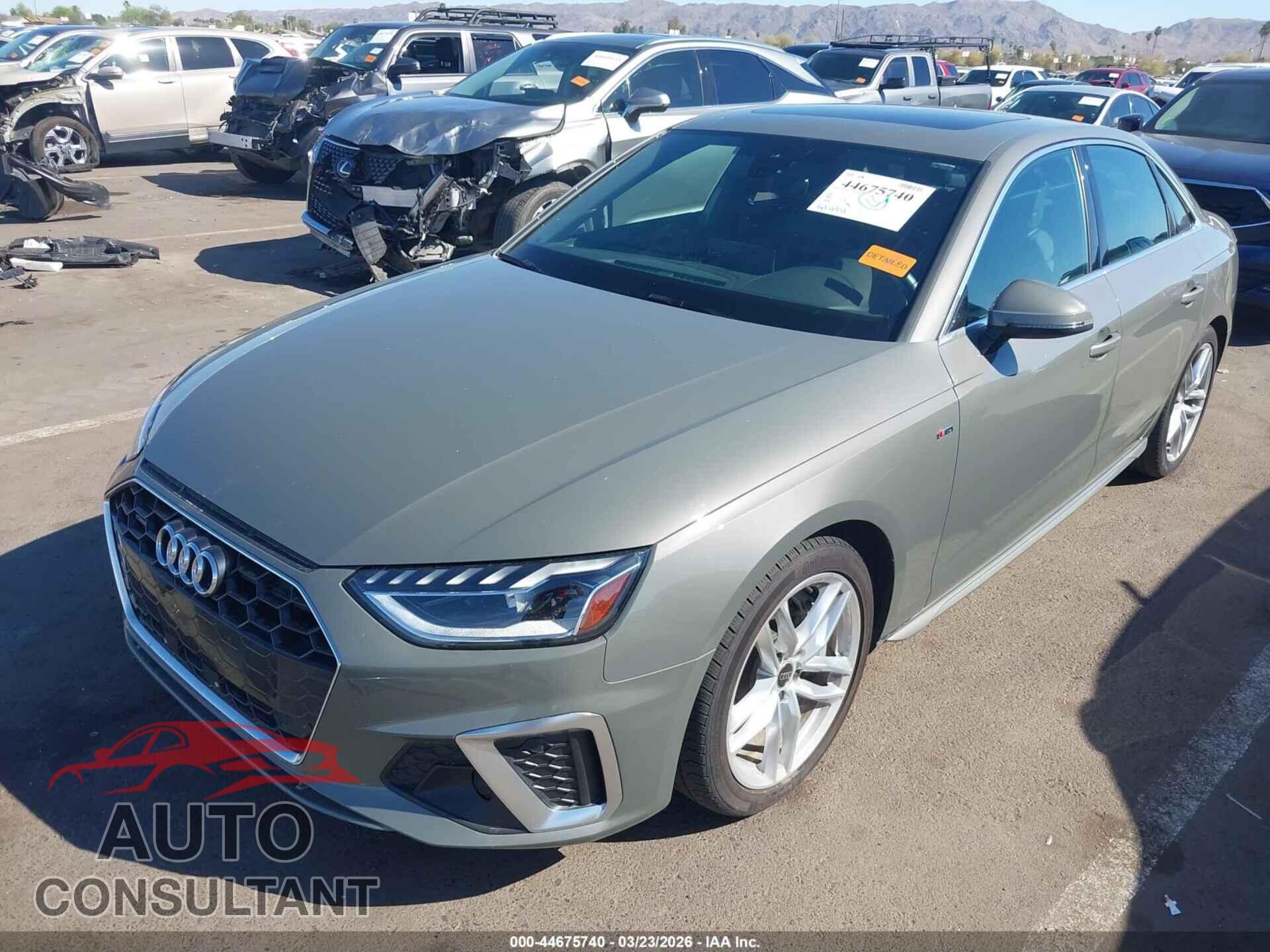 AUDI A4 2023 - WAUDAAF49PN021762