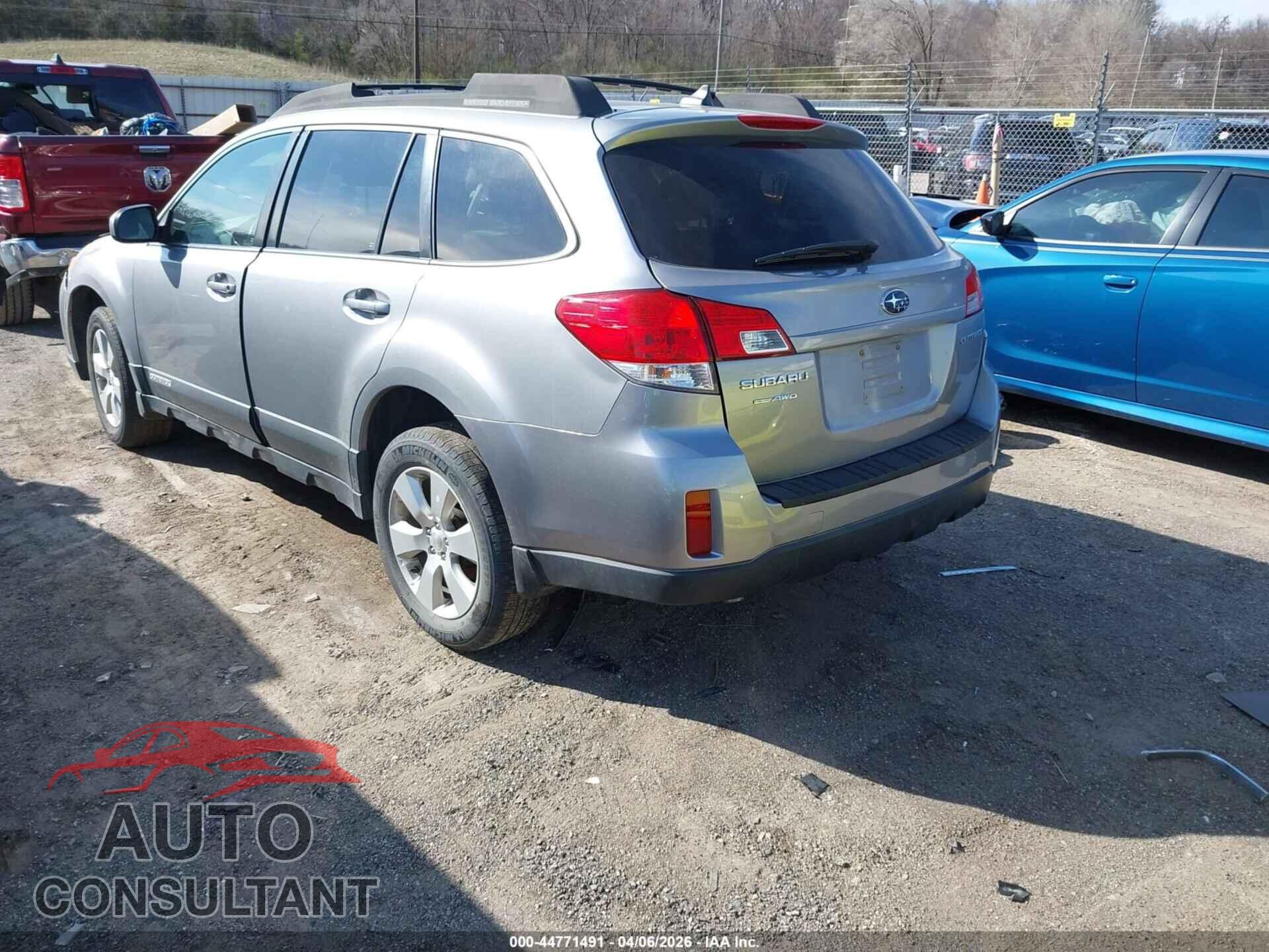 SUBARU OUTBACK 2011 - 4S4BRCJC5B3366218