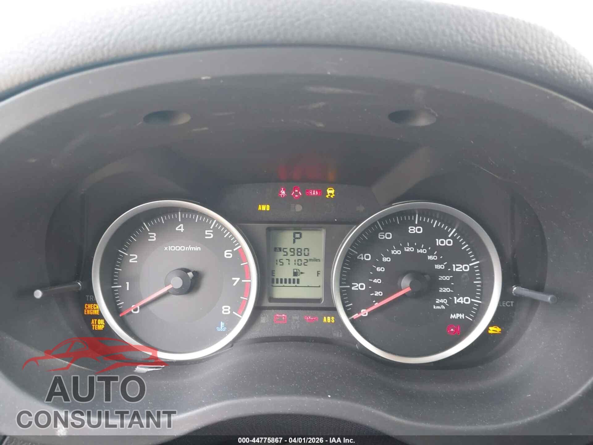 SUBARU FORESTER 2015 - JF2SJADC2FH822388