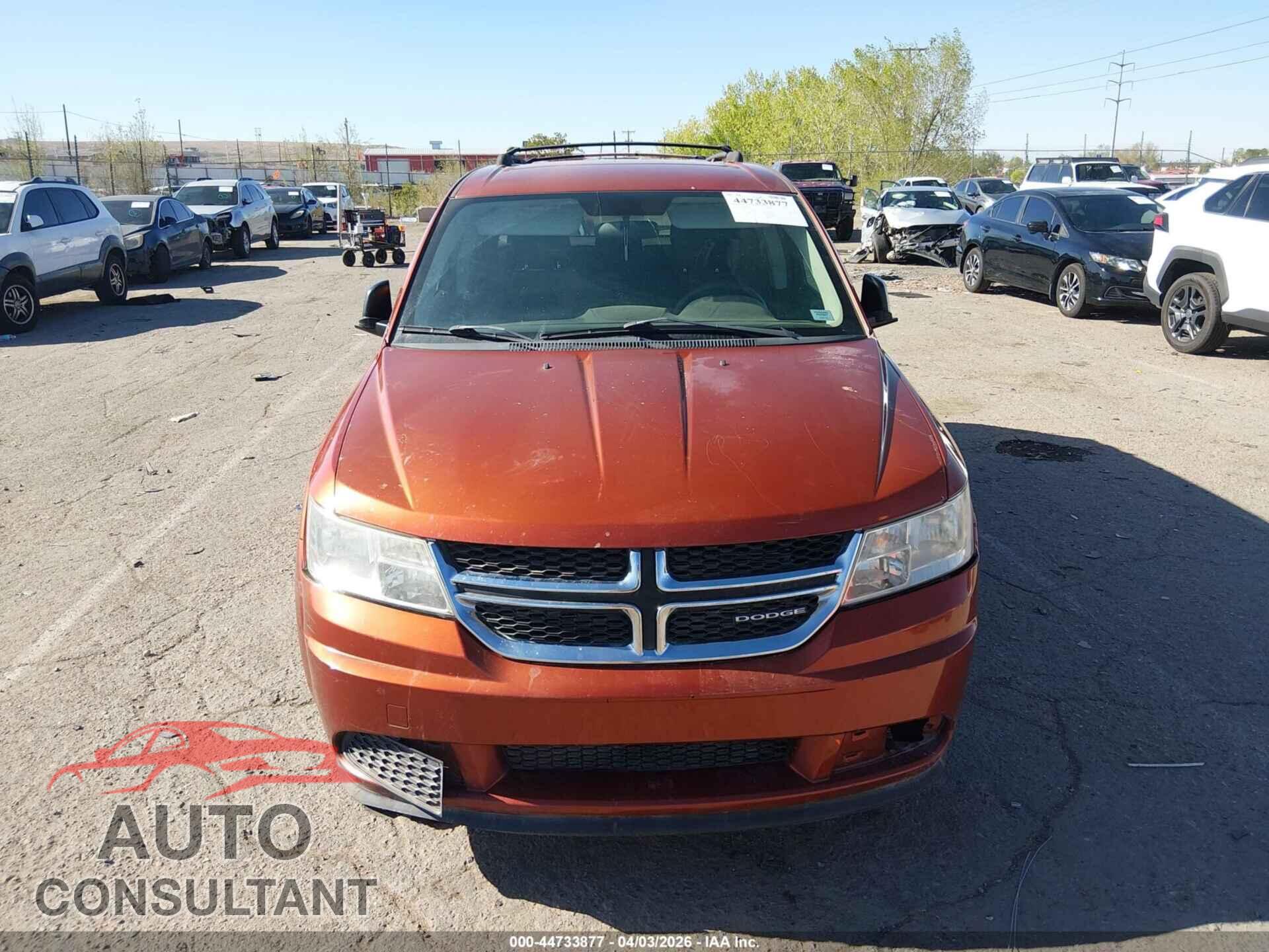 DODGE JOURNEY 2012 - 3C4PDCAB3CT238792