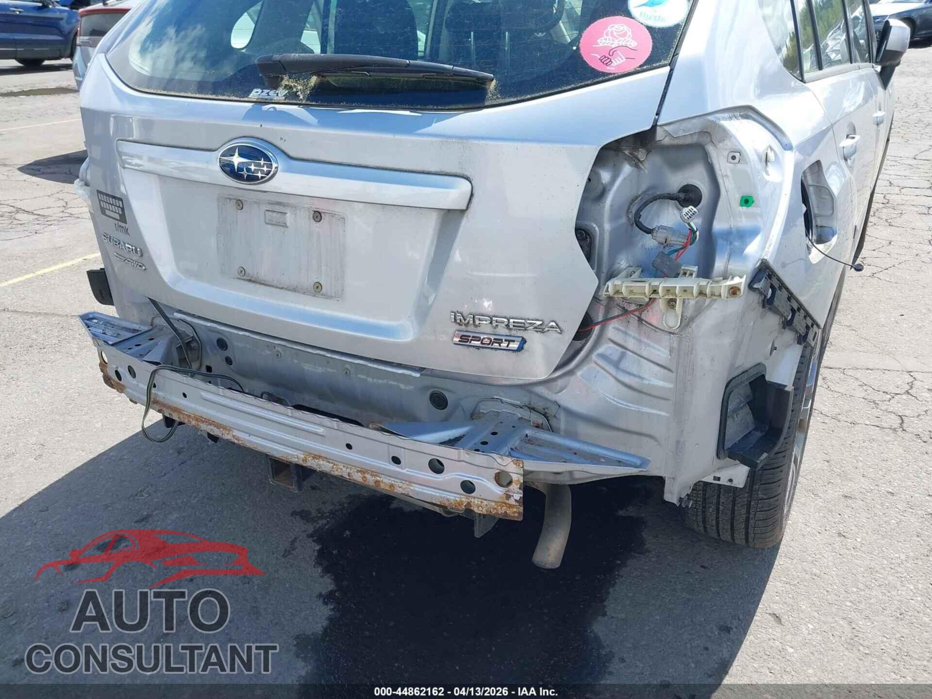 SUBARU IMPREZA 2014 - JF1GPAL66E8278061