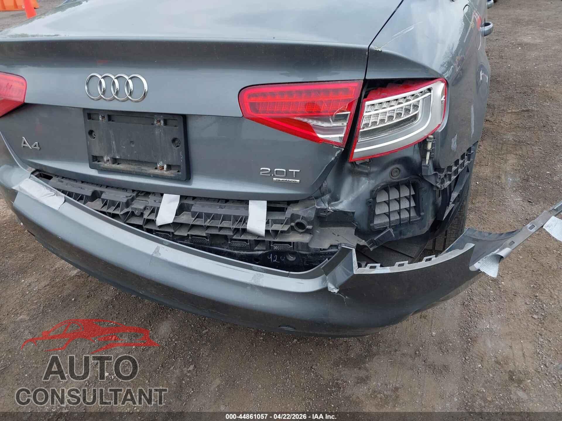 AUDI A4 2013 - WAUBFAFL5DN016327