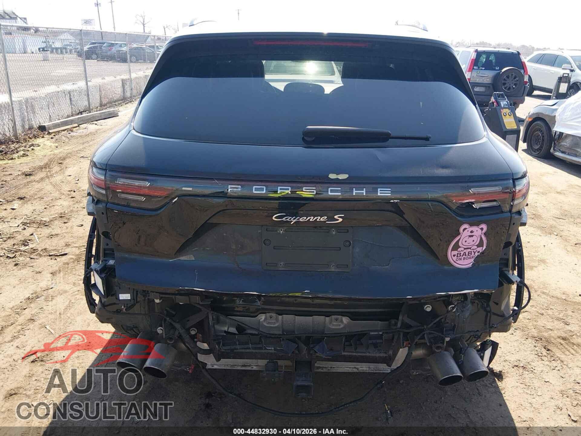 PORSCHE CAYENNE 2020 - WP1AB2AY3LDA29034