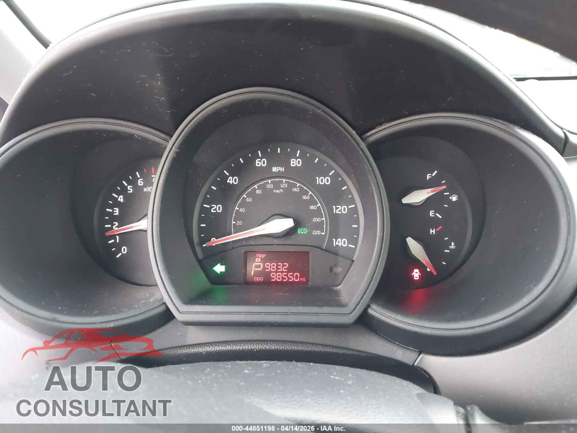 KIA RIO 2015 - KNADM4A37F6452598
