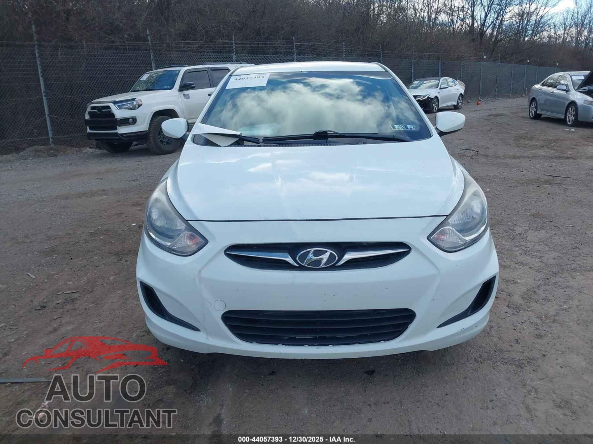HYUNDAI ACCENT 2013 - KMHCT4AE8DU398106