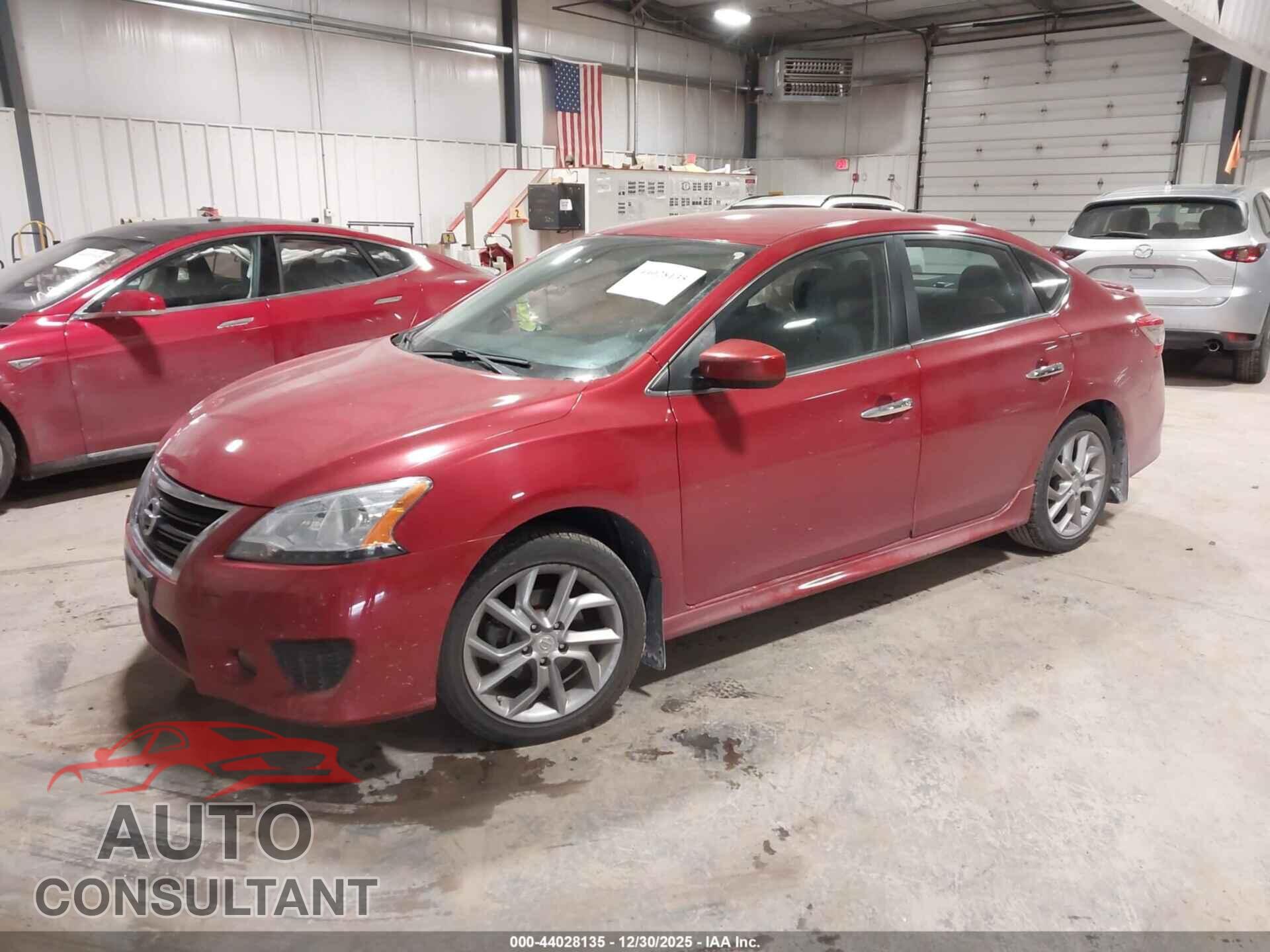 NISSAN SENTRA 2013 - 3N1AB7AP9DL762628