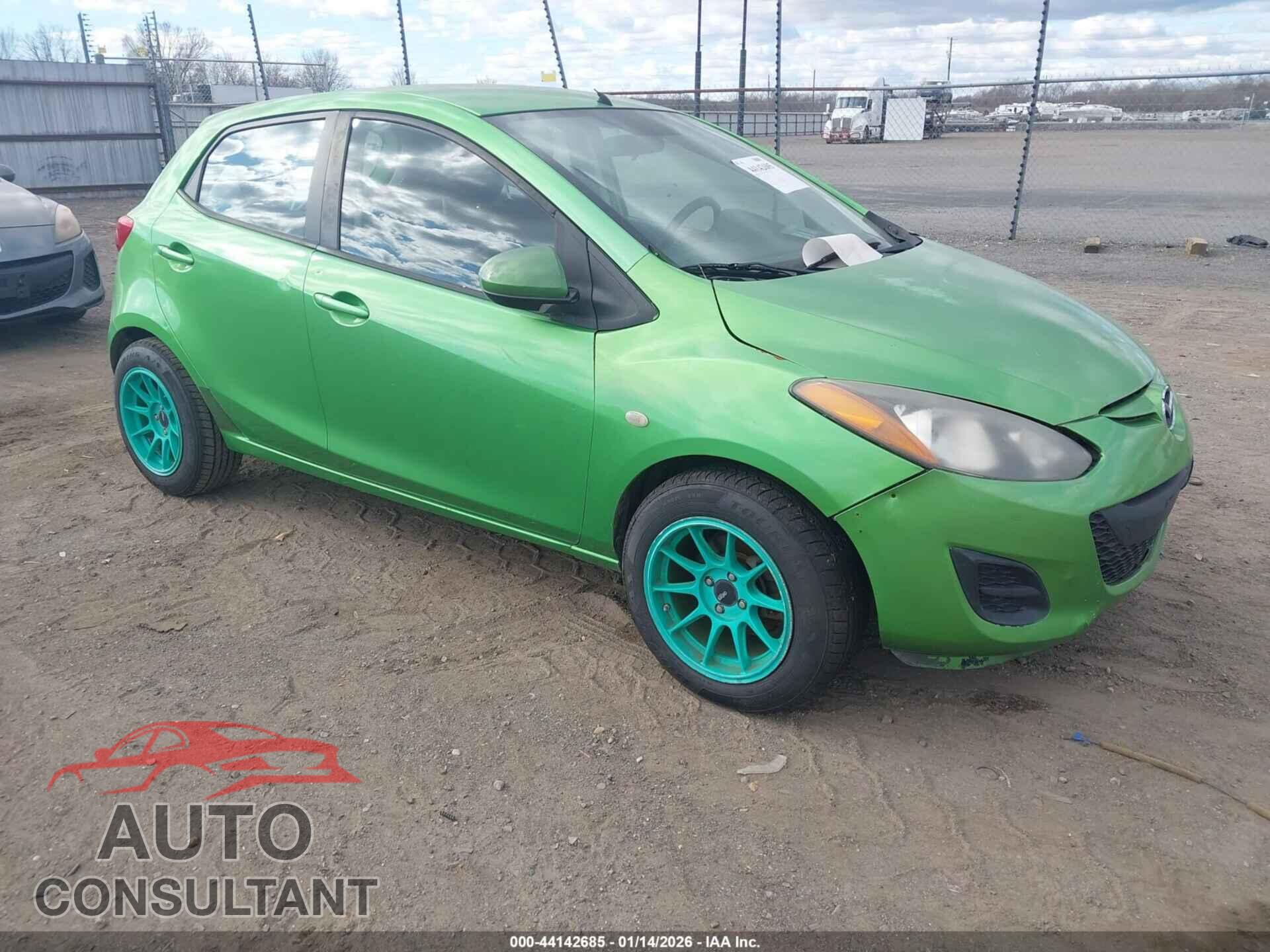 MAZDA MAZDA2 2013 - JM1DE1KY9D0156278