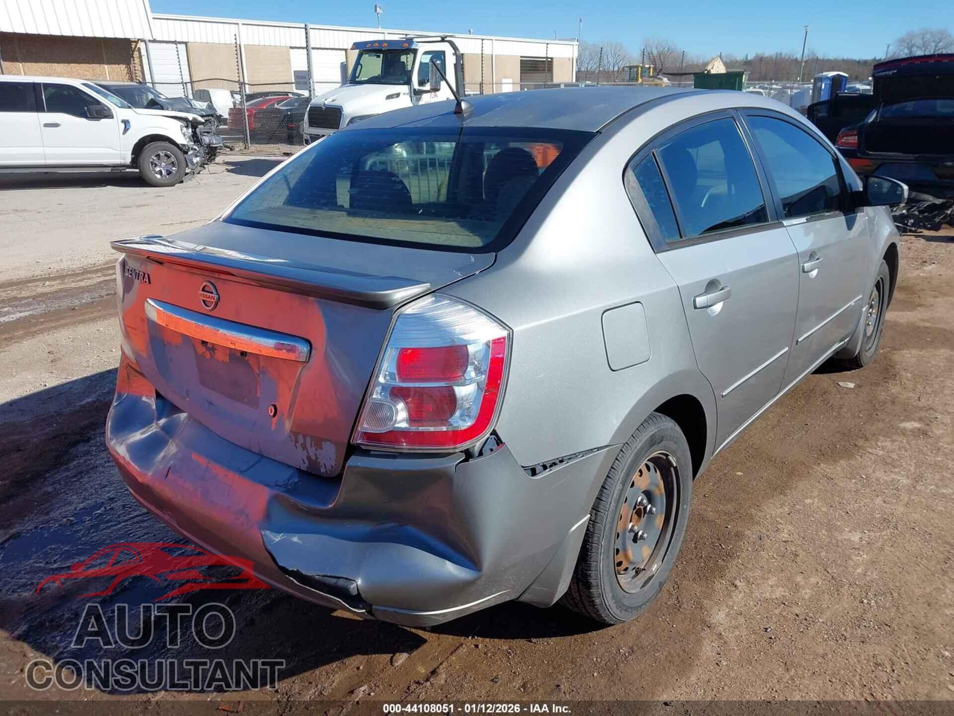 NISSAN SENTRA 2012 - 3N1AB6AP9CL627111