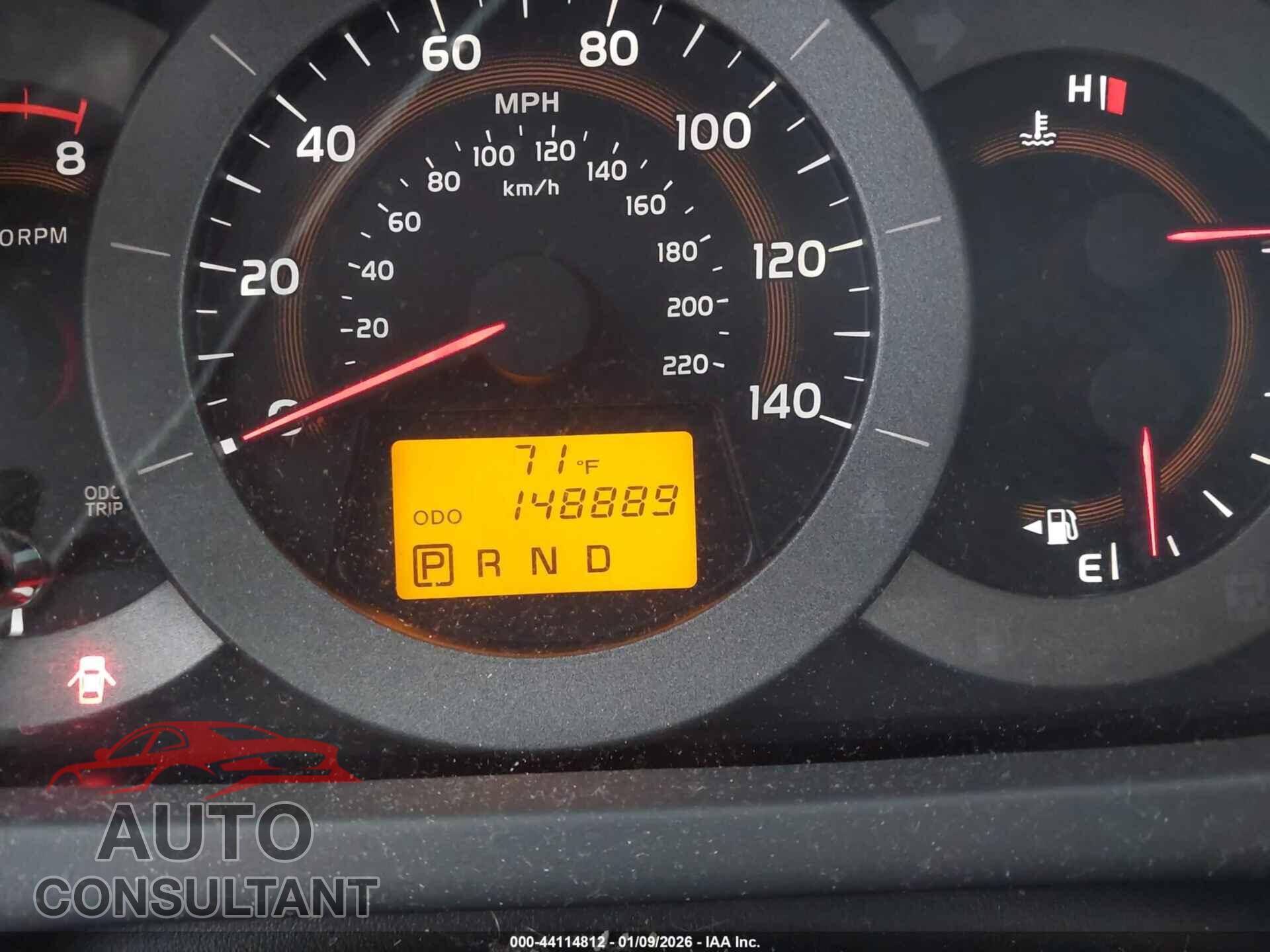 TOYOTA RAV4 2009 - JTMBF33VX9D011917