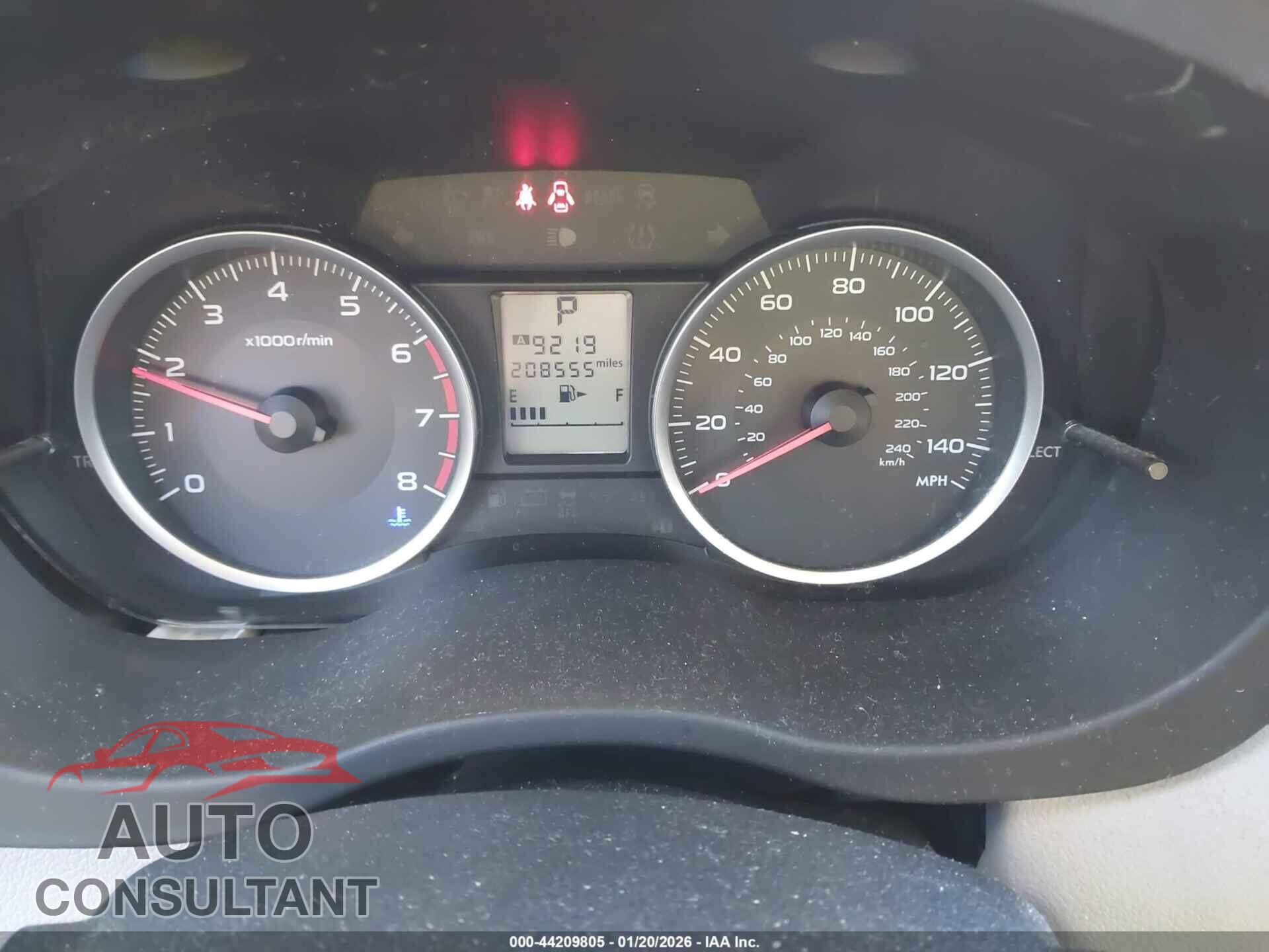 SUBARU FORESTER 2015 - JF2SJADCXFH461539