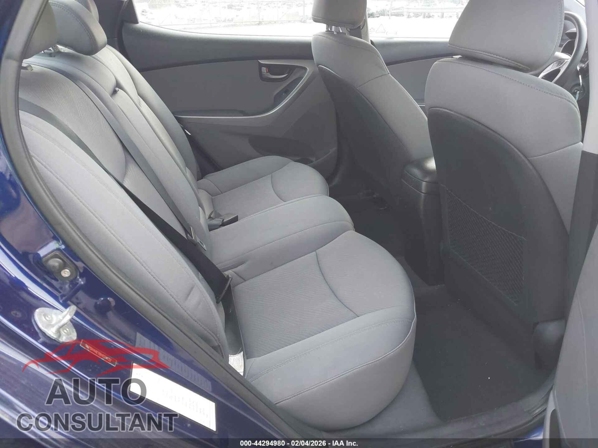 HYUNDAI ELANTRA 2011 - 5NPDH4AE1BH024132