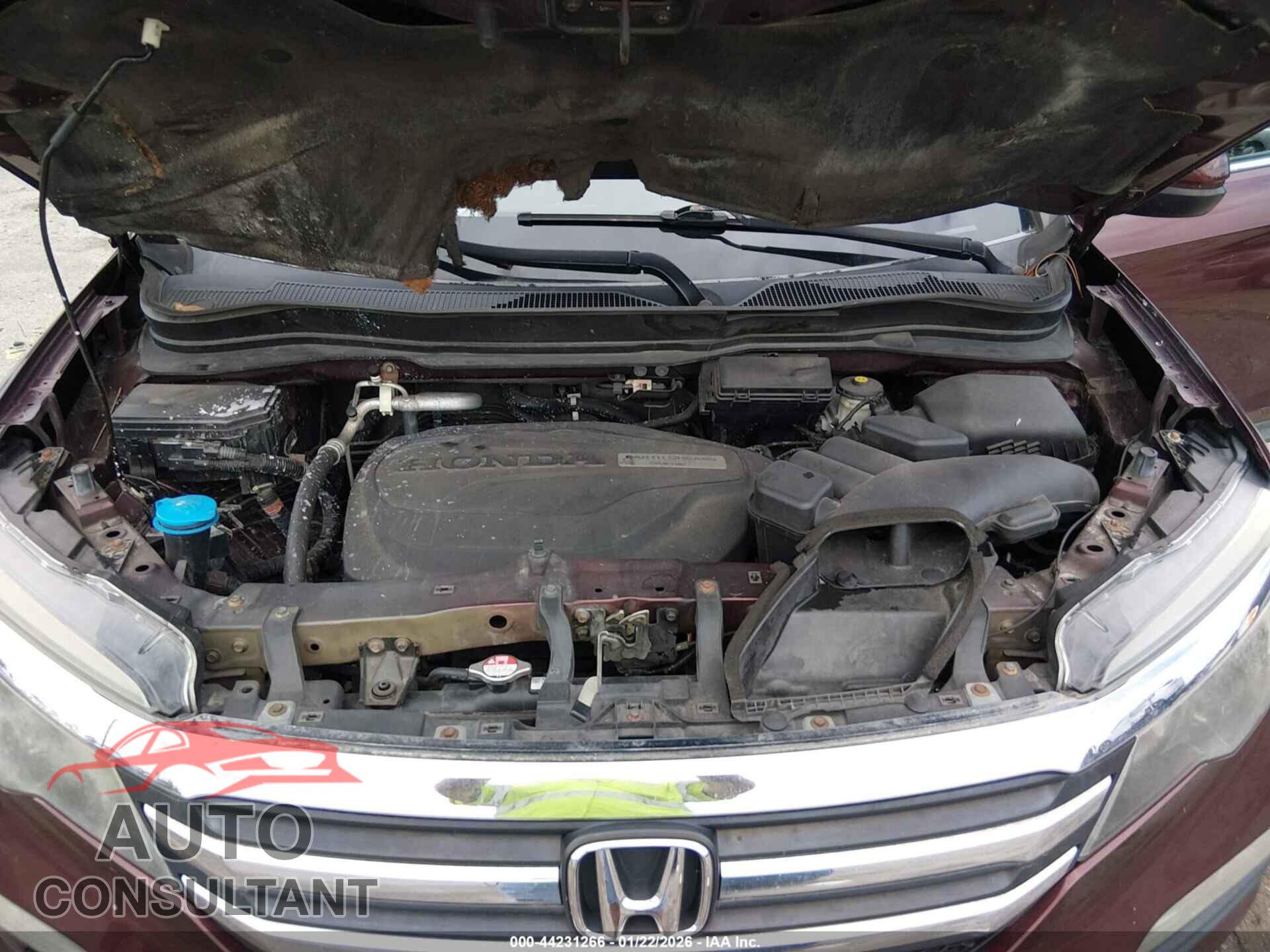 HONDA PILOT 2017 - 5FNYF6H57HB022207